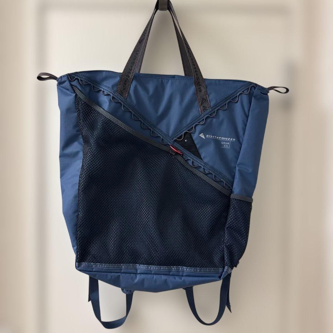 KLATTERMUSEN 23L Tote Bag 2-Way Backpack Lightweight Woolu
