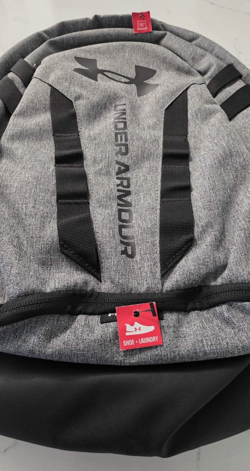 Under Armour Hustle 5.0 Backpack, School Travel Bag Adults/Kids New missing Tag