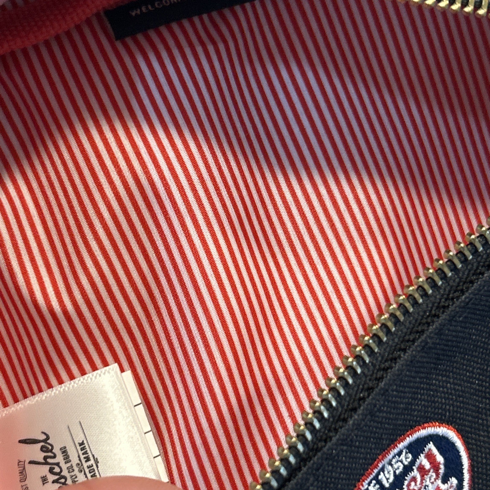 Jersey Mike’s Embroidered Herschel Supply Co. Black Hip Pack Fanny Bag