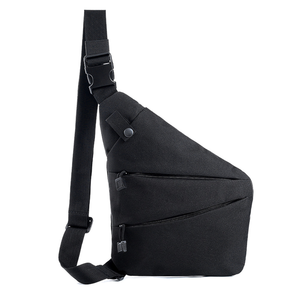 Left Right Shoulder Chest Bag Concealed Carry Tactical Gun Storage Bag for Men