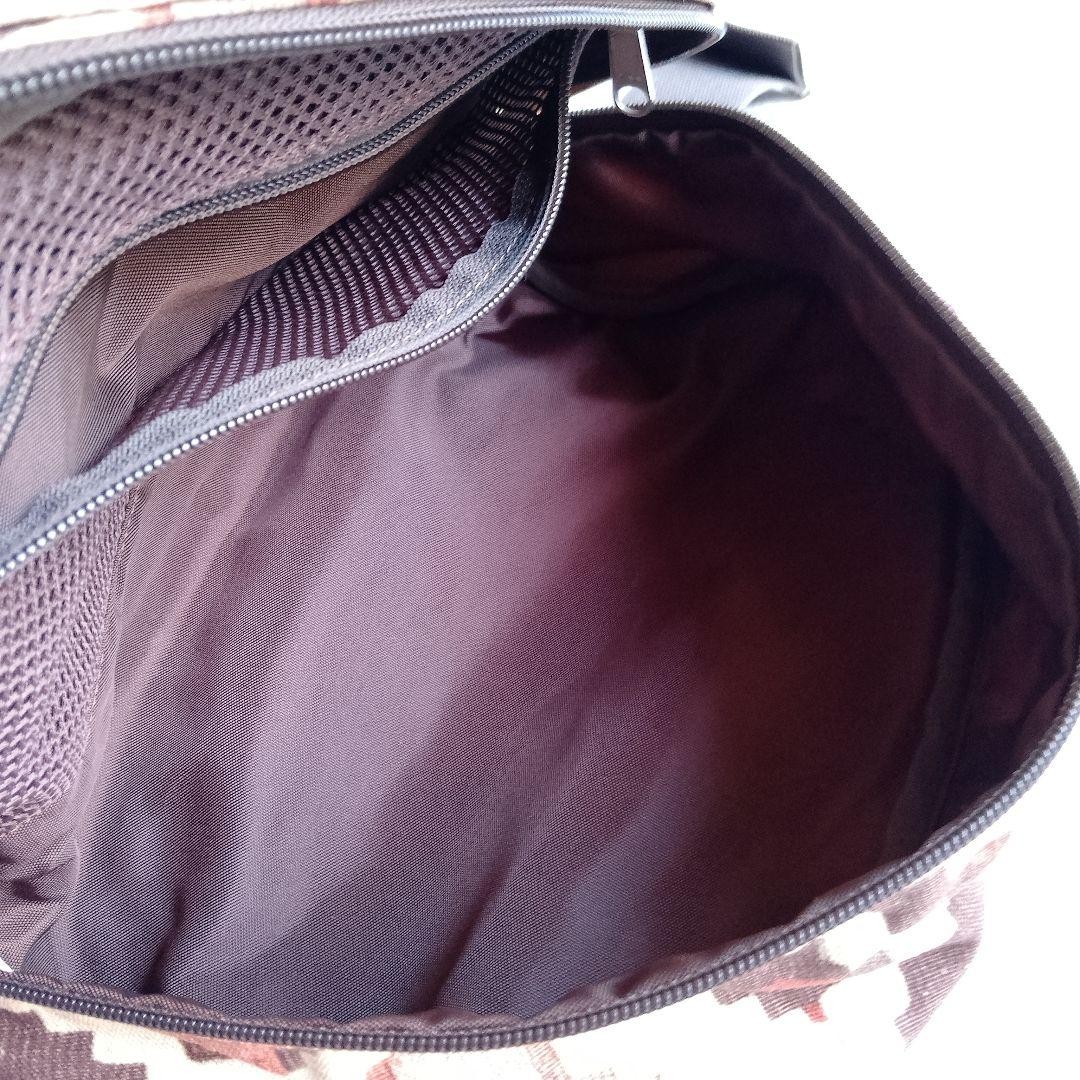 THE NORTH FACE PURPLE LABEL Waist Bag Ortega Pattern Cotton Linen Shoulder Used