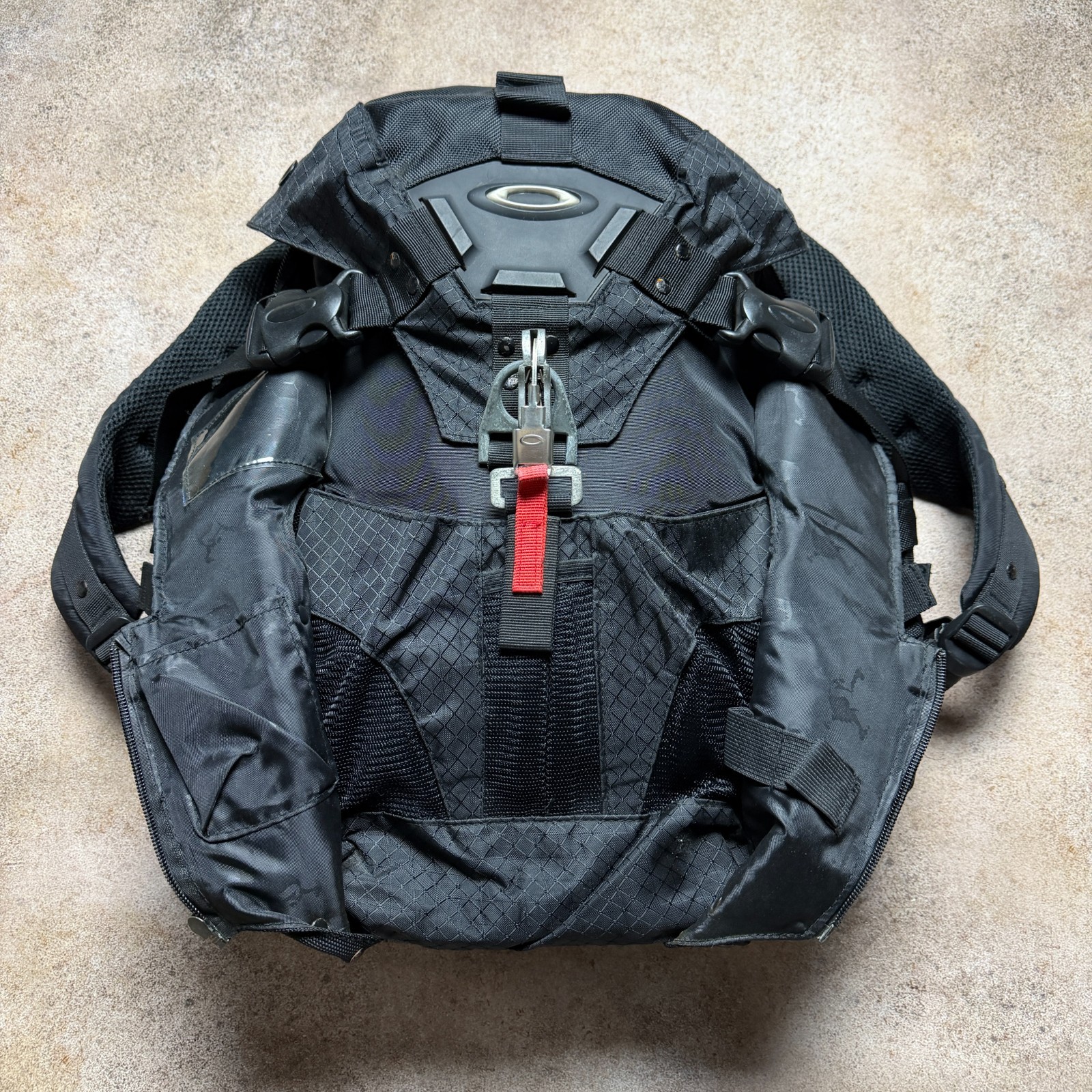 ☠ OAKLEY Software Vintage 90’s Factory Pilot Utility Icon Tactical Backpack