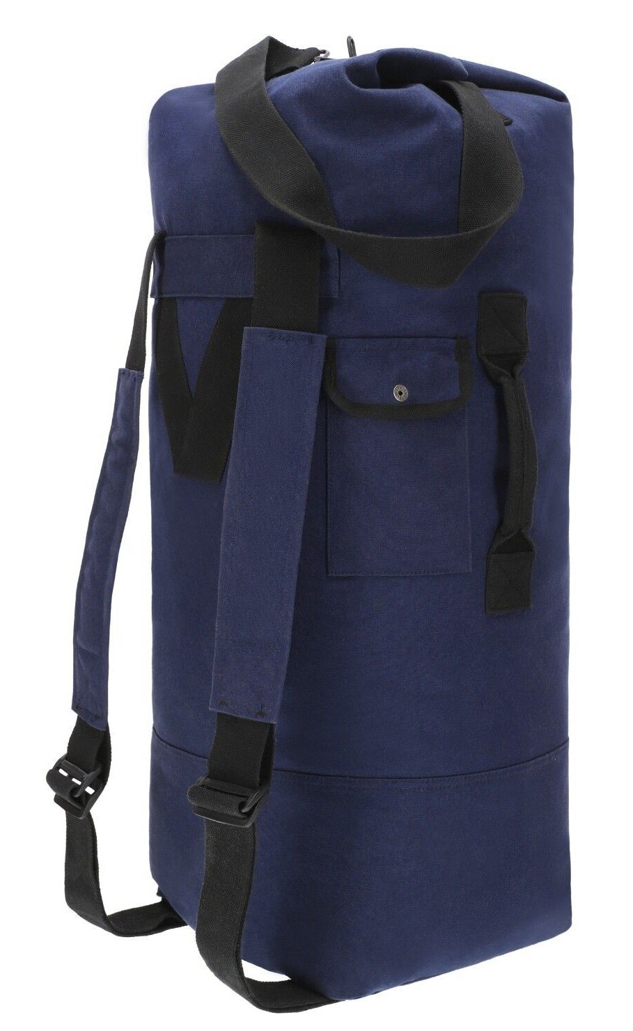 WHITEDUCK G.I Top Load Bag Canvas Duffle Bag 2 Strap Waterproof Military Outdoor
