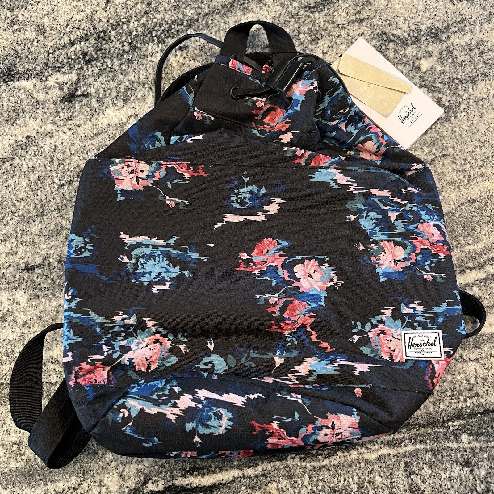 Herschel Supply Co. Hanson Backpack Bag Floral Multicolor 10214-01262 NEW