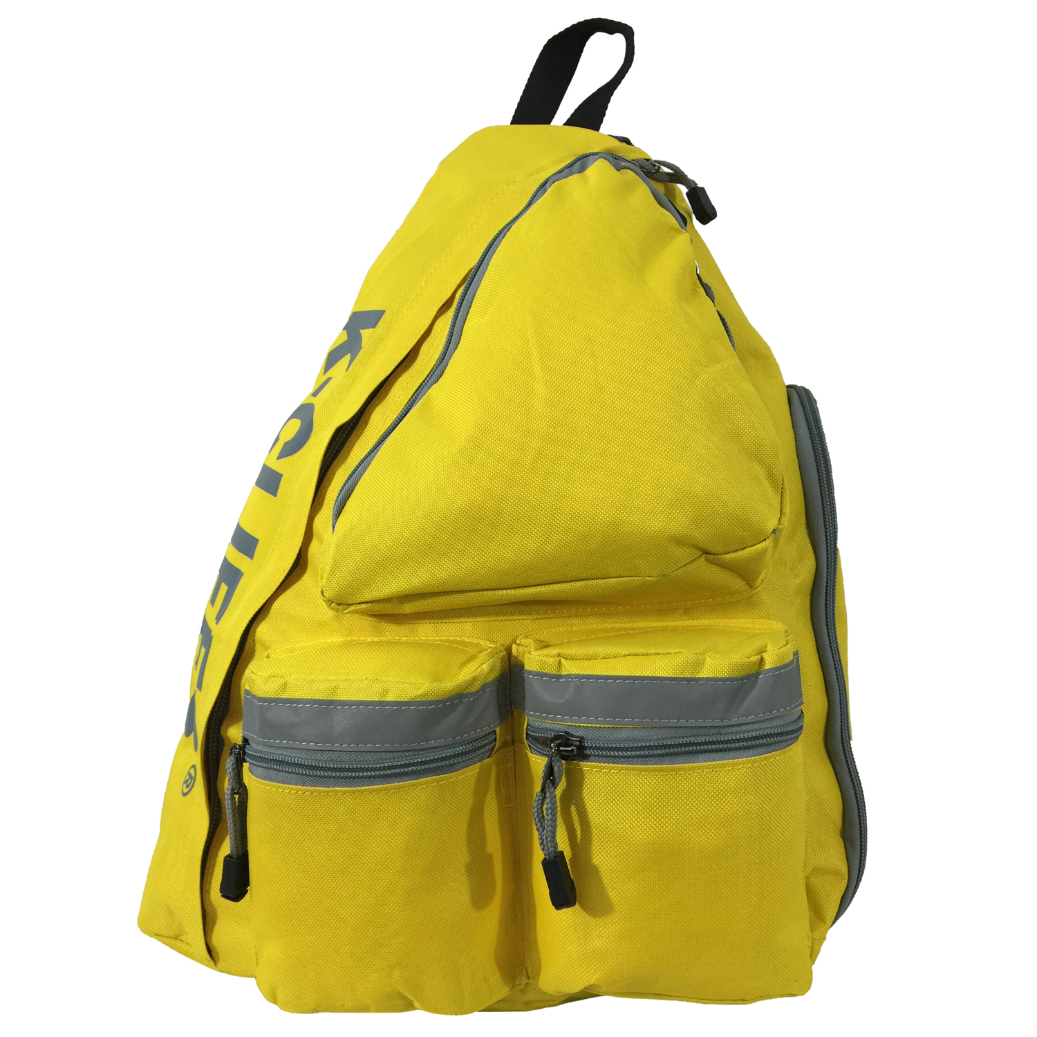 19″ Large Sling Backpack in Bright Colors, Daypack w/Reflective Safety Strip