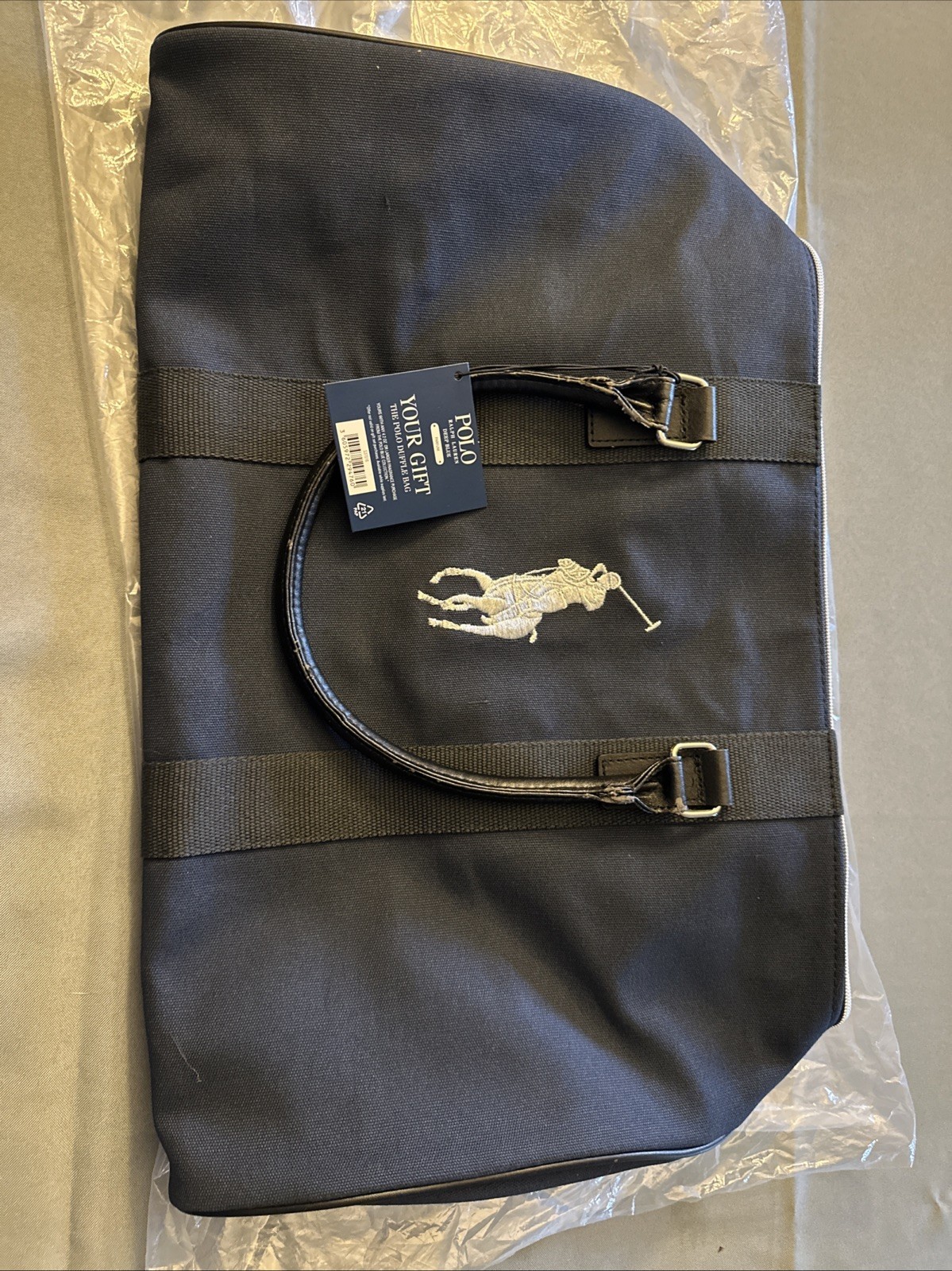 Ralph Lauren Fragrances Dark Blue Executive Bag / Weekend Travel. Gym Brand New