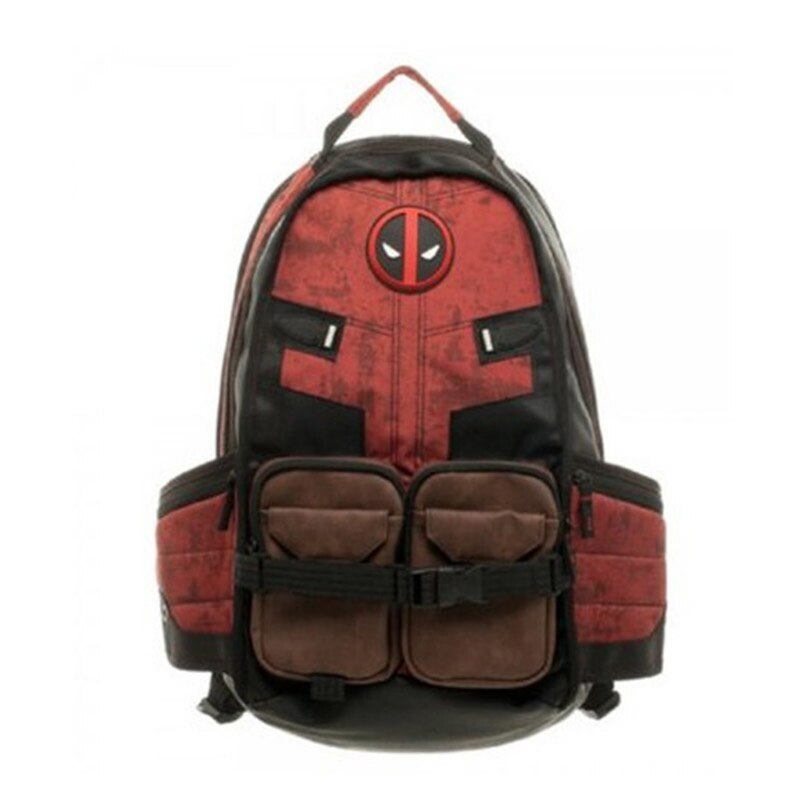 Disney- Avengers* Deadpool Batman Captain America Backpack Schoolbag Laptop Bag
