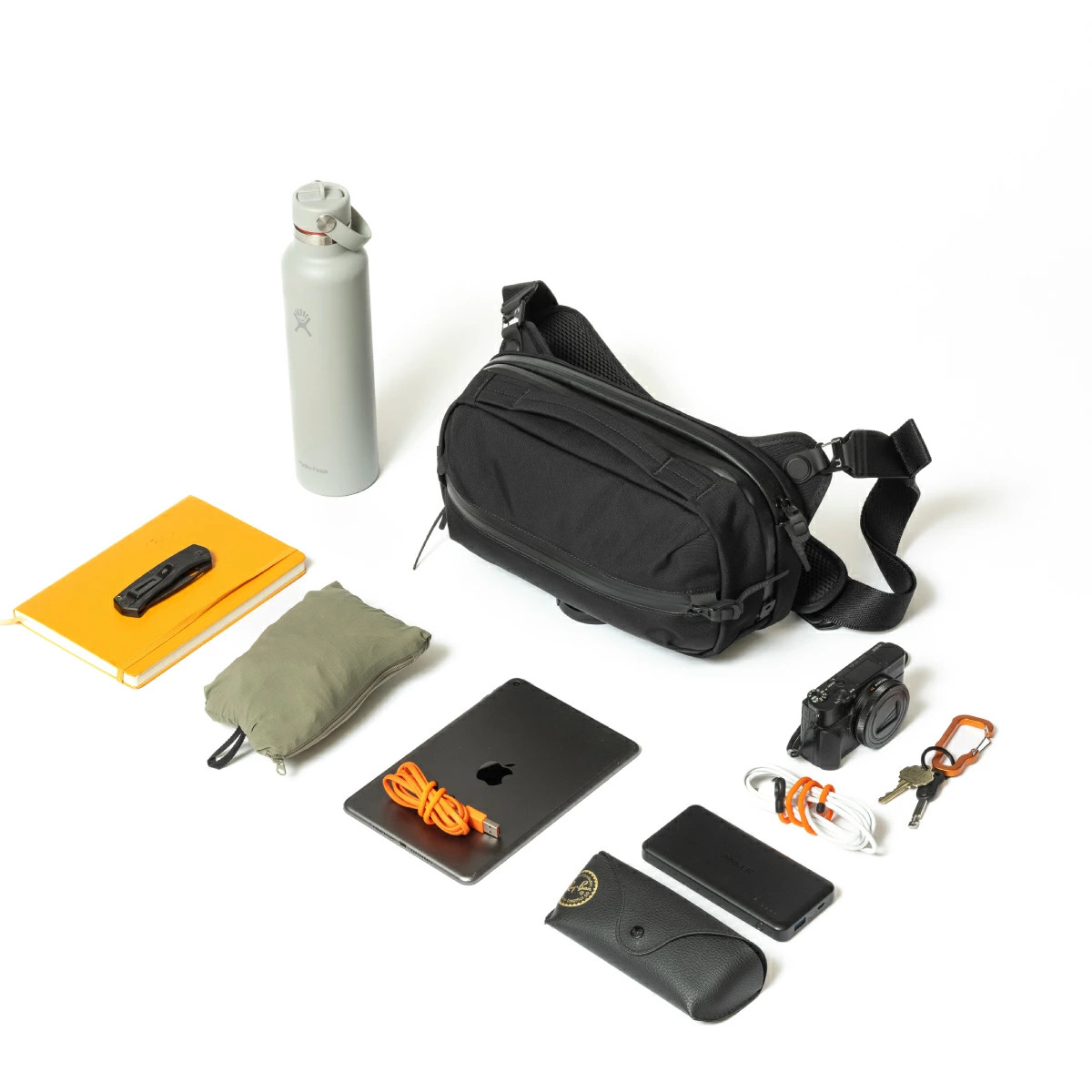 BLACK EMBER GRIP SLING EmberTex SHOULDER BAG Black