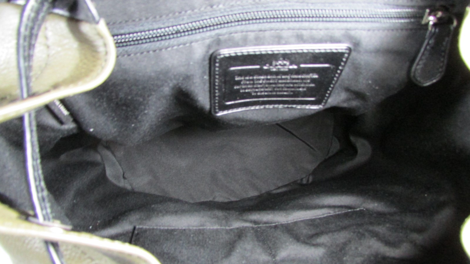 NWT Coach Men’s Rucksack Smooth Leather Backpack F71728 Black / Surplus