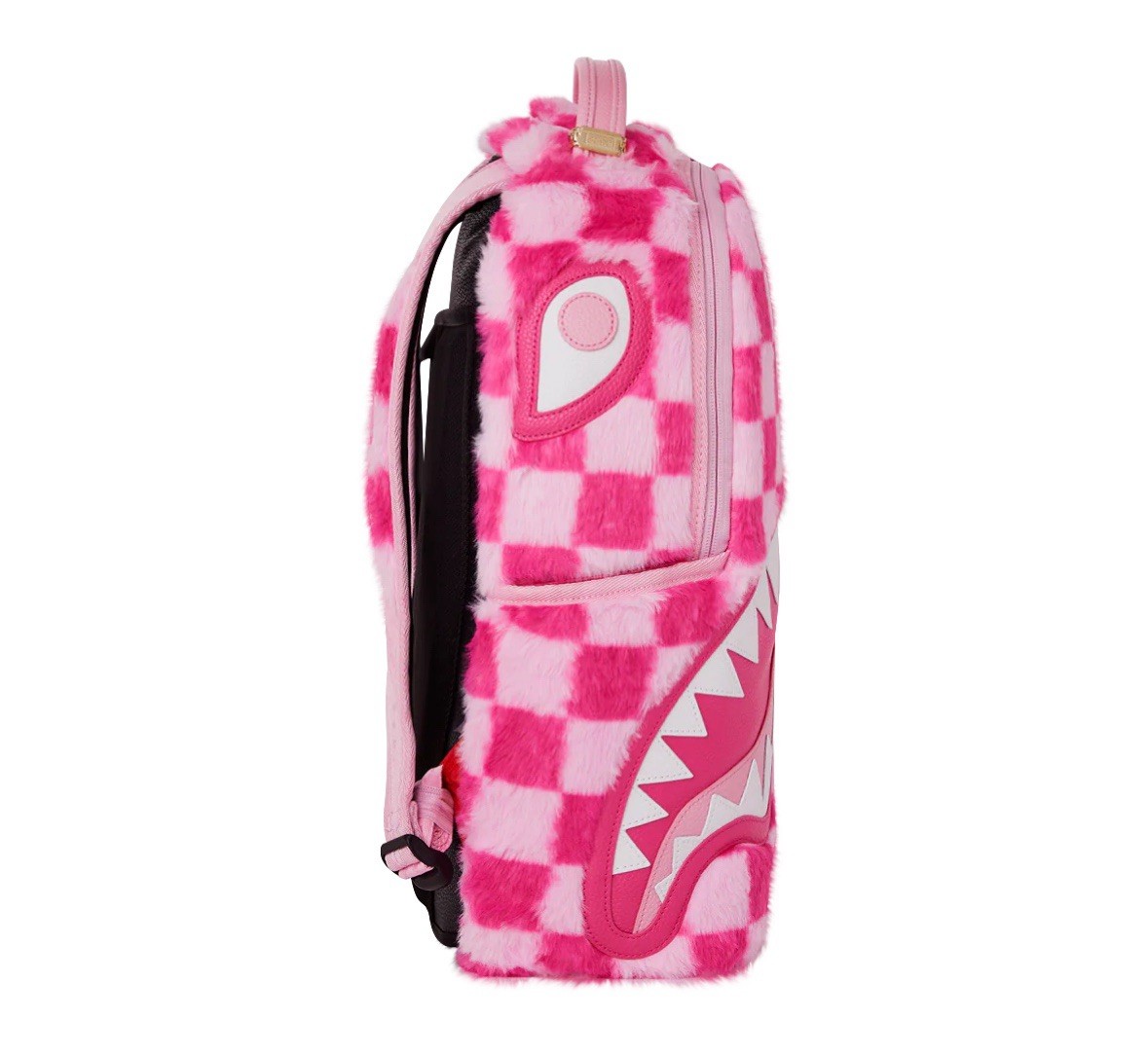 Sorayground FURZILLA SHARK (PINK CHECK) BACKPACKi