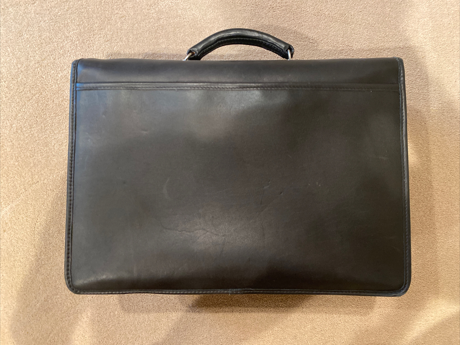 Schlesinger Leather Briefcase Made In The USA