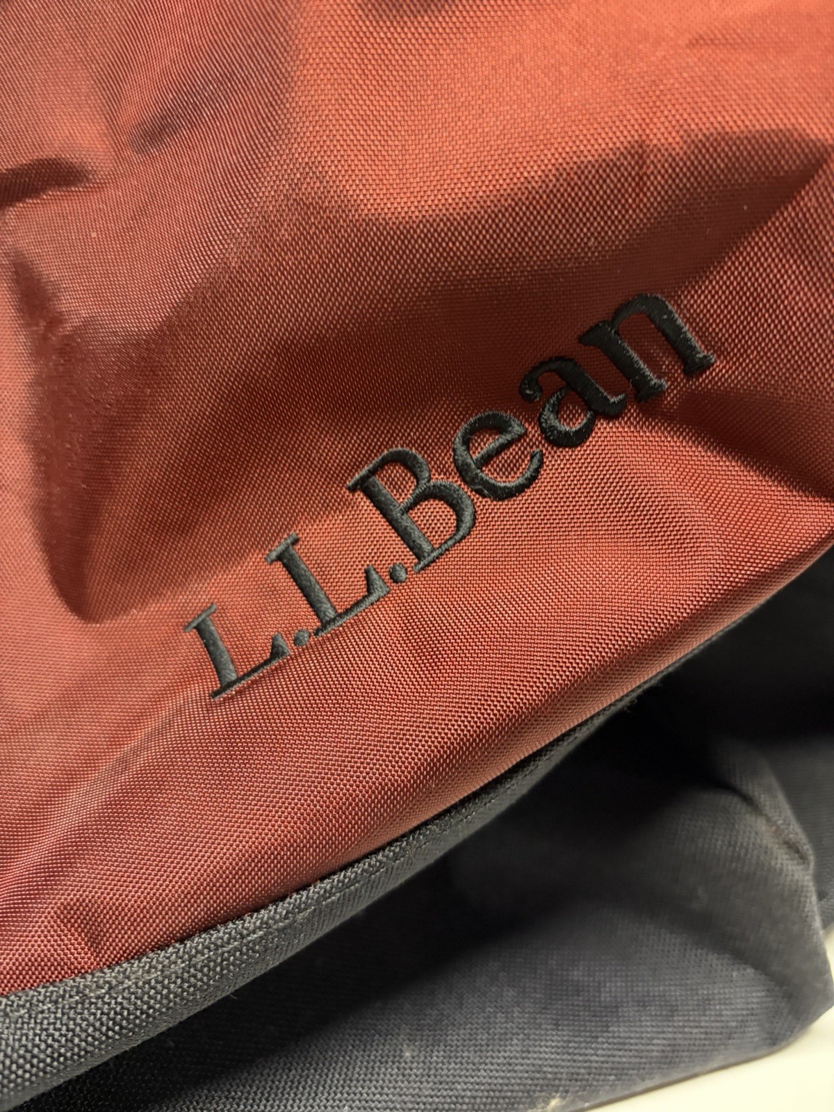 L L Bean Adventure Duffle Size Large Maroon Red 13″x30″x15″ Never Used Travel L