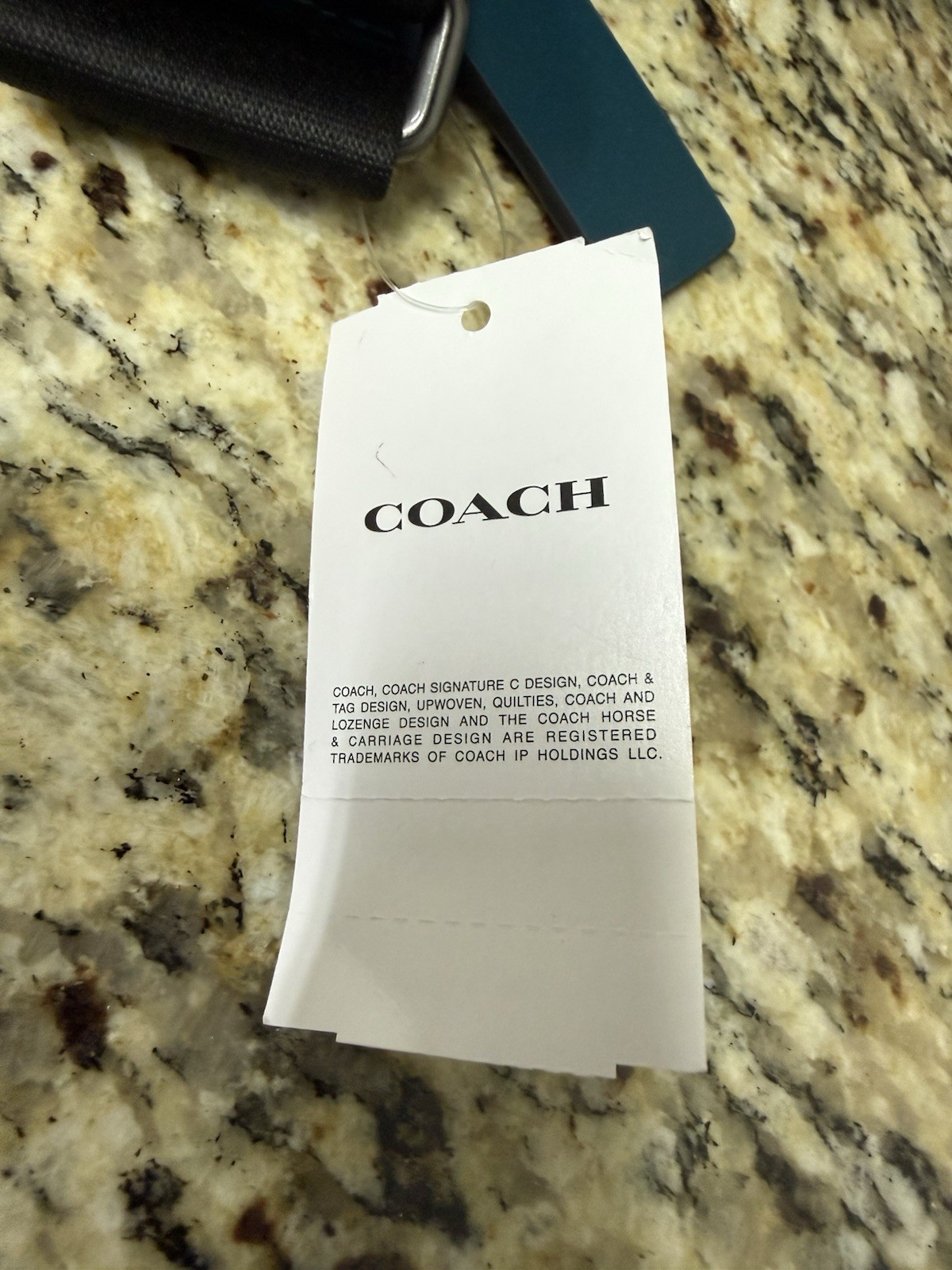 Coach Crossbody West Pack In Signature Canvas & Leather Aquamarine/ Teal “GV”