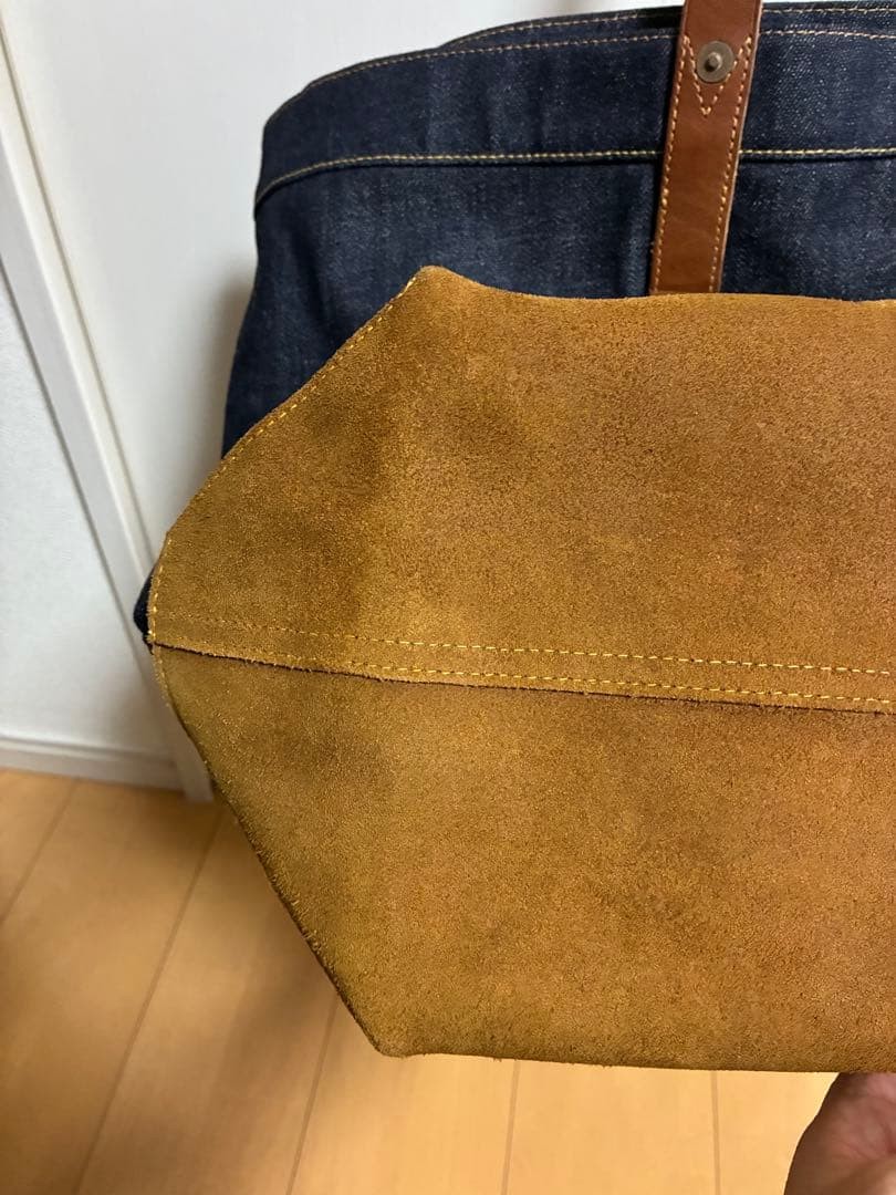 RRL Indigo Denim Tote Bag