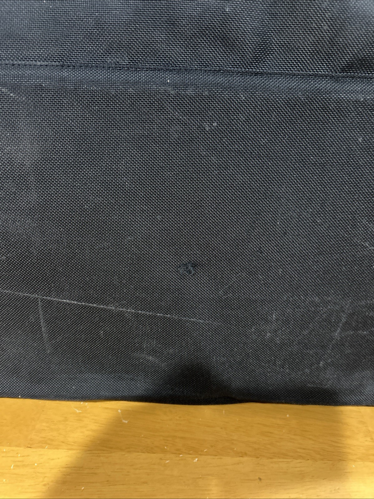 Tumi Alpha Black Ballistic Nylon Overnight Duffle Weekender Bag Made in USA Used