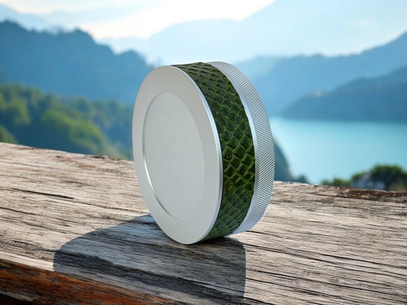 High Quality Aluminum & Leather Can for Zyn, Velo, Rogue Pouches | Zyn Container