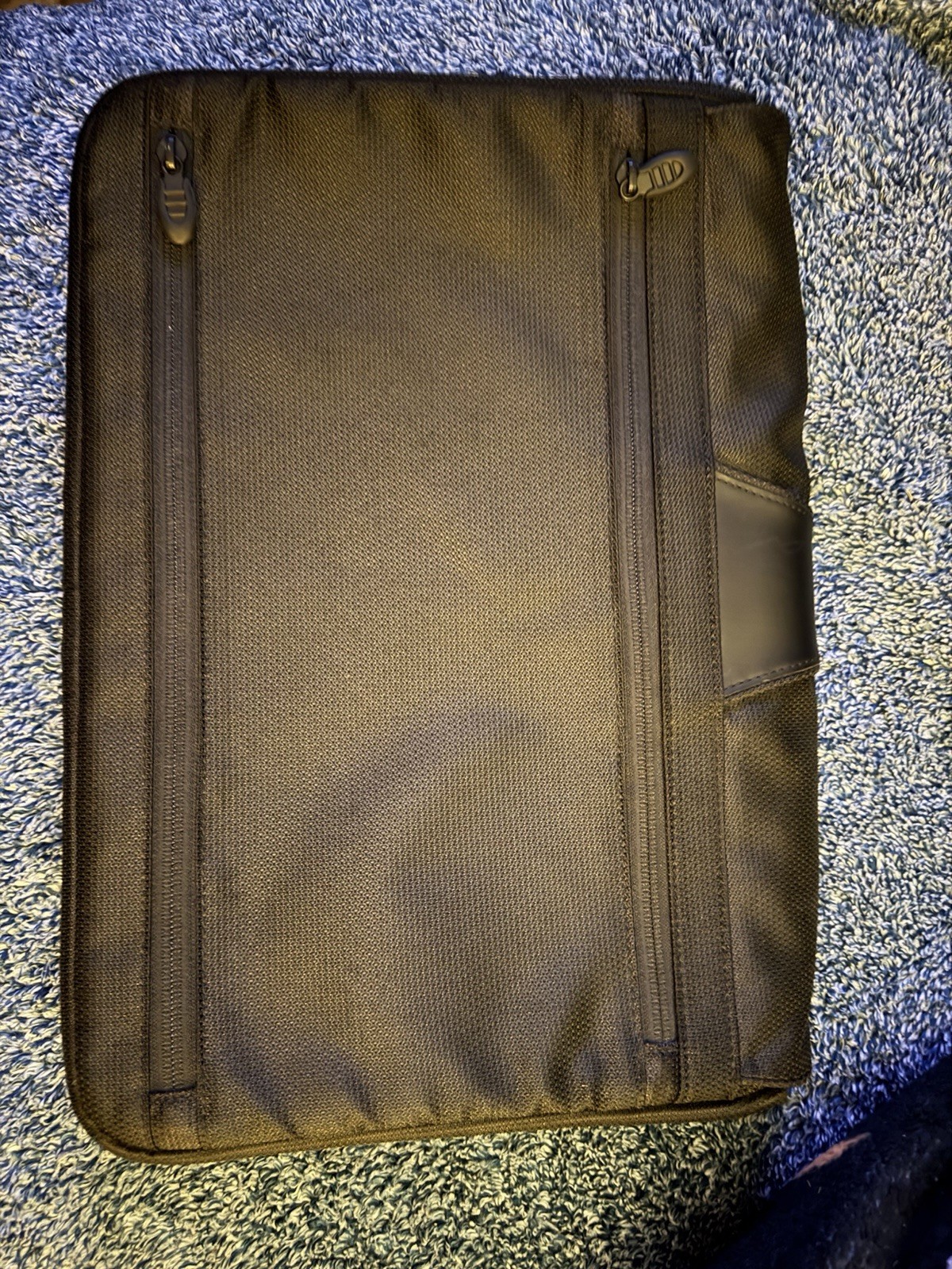 Tumi Ballistic Slim Travel Portfolio Case Sleeve Magnetic Flap No Strap