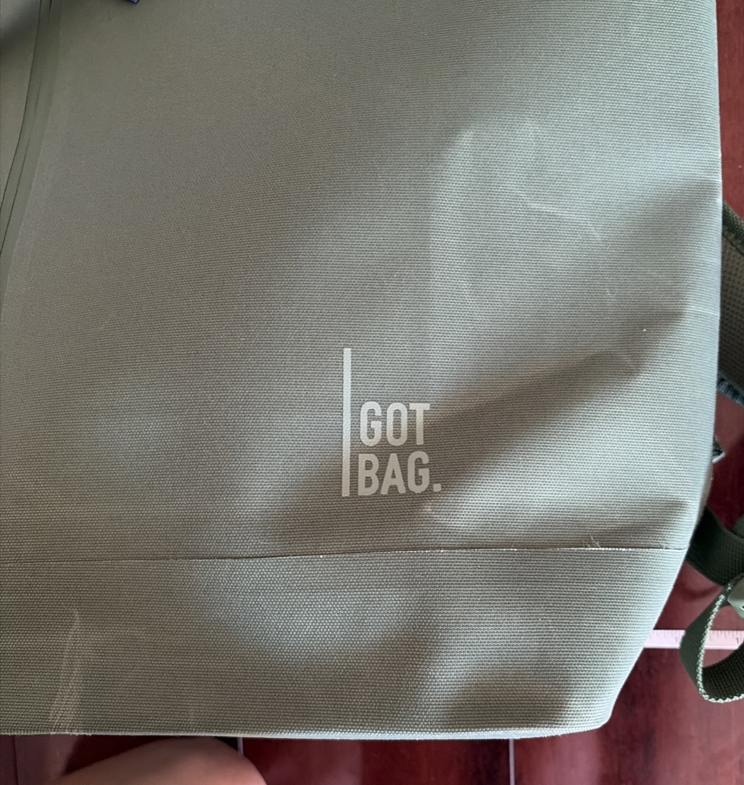 NEW GOT BAG Rolltop Water Resist Backpack w/ 15″ Laptop Compartment Eco Friendly