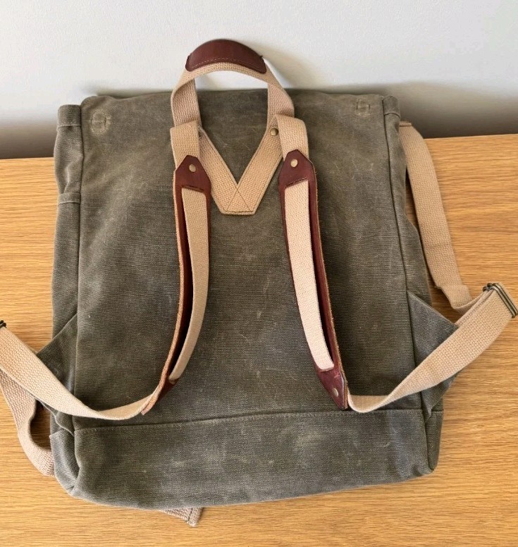 Bradley Mountain Muir Pack Waxed Canvas Backpack Made in the USA…Free Shipping