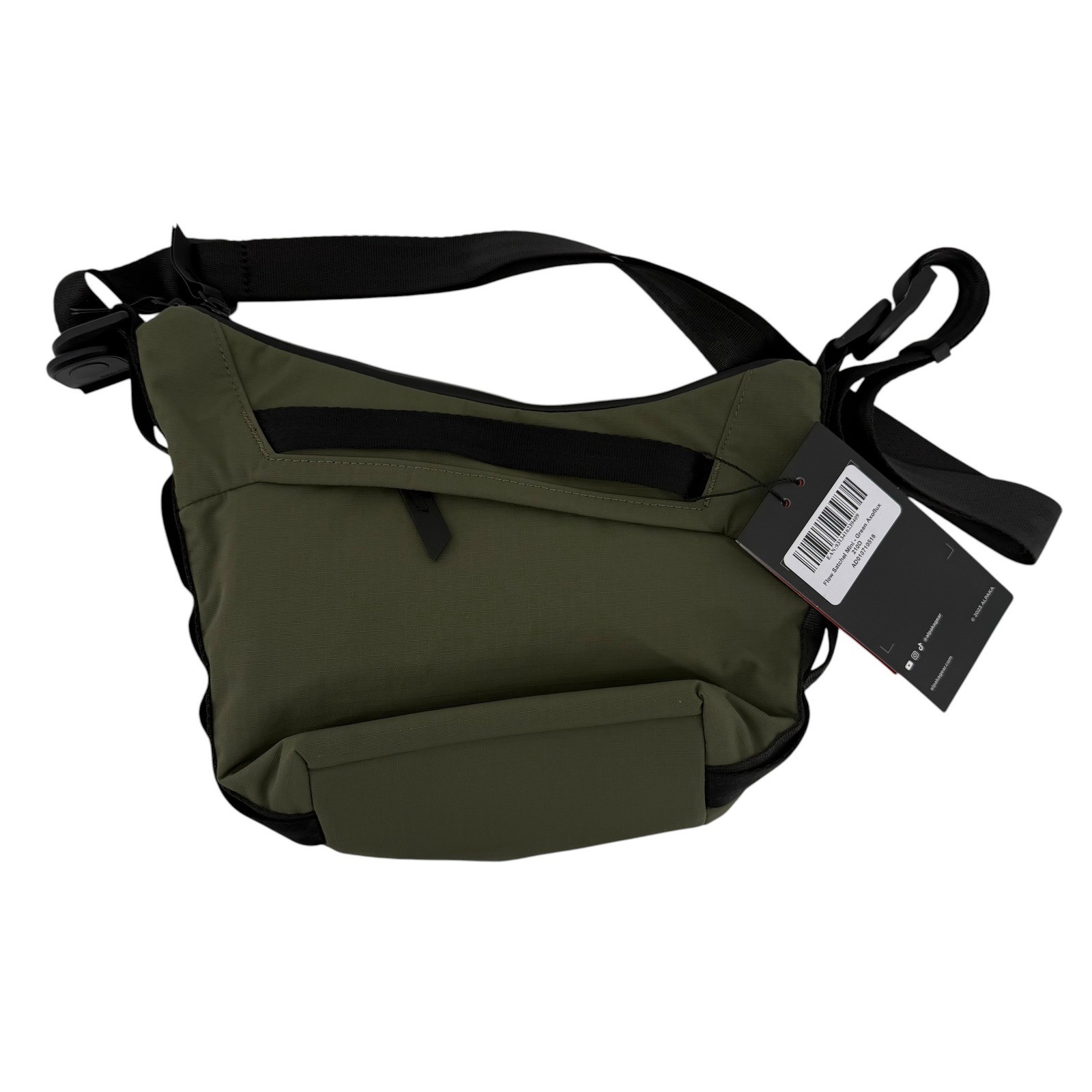 Alpaka Flow Satchel Mini Green Axoflux 210D Crossbody Sling Bag 2L NEW