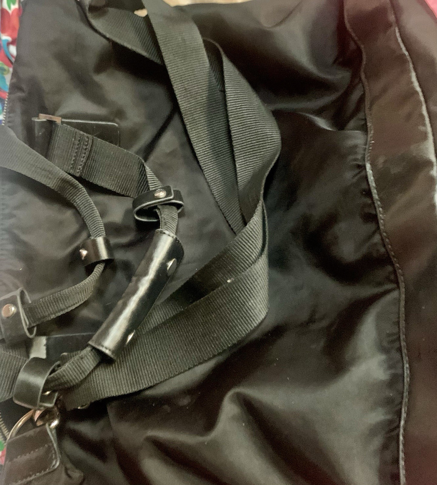 Calvin Klein Black Nylon Carry On