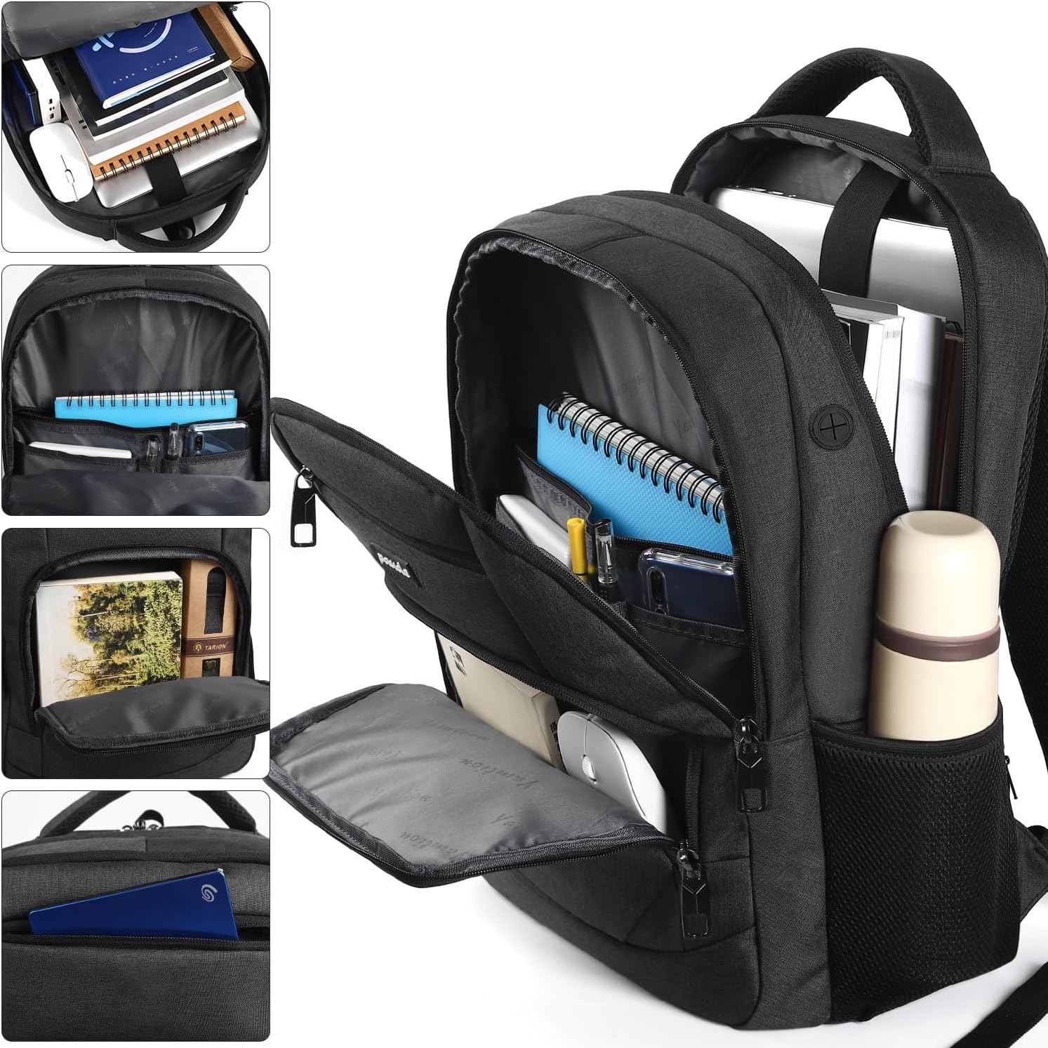 Backpack for Men and Women,School Backpack for Teens,15.6 Inch Laptop Backpack w
