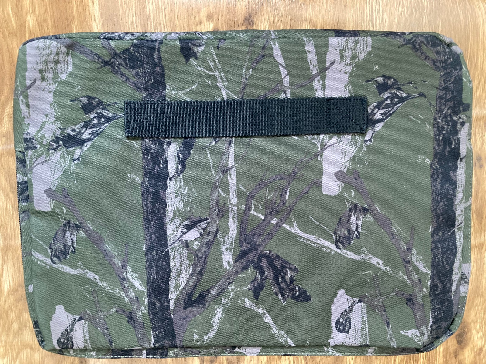 Carhartt WIP Payton Laptop Case Pack Camo Tree Green Cordura Forest Camo