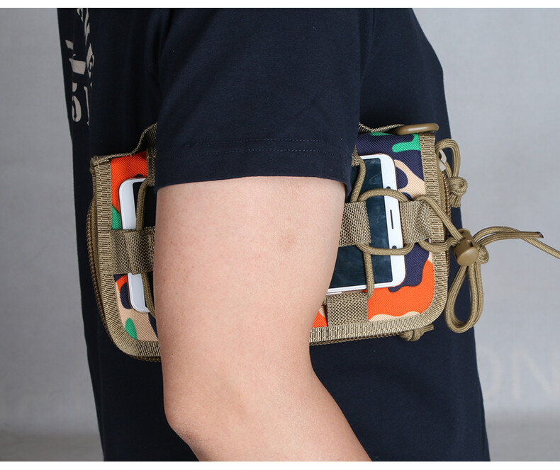 Men Portable Tactical Utility Wallet EDC Molle Pouch Organizer Phone Handbag US