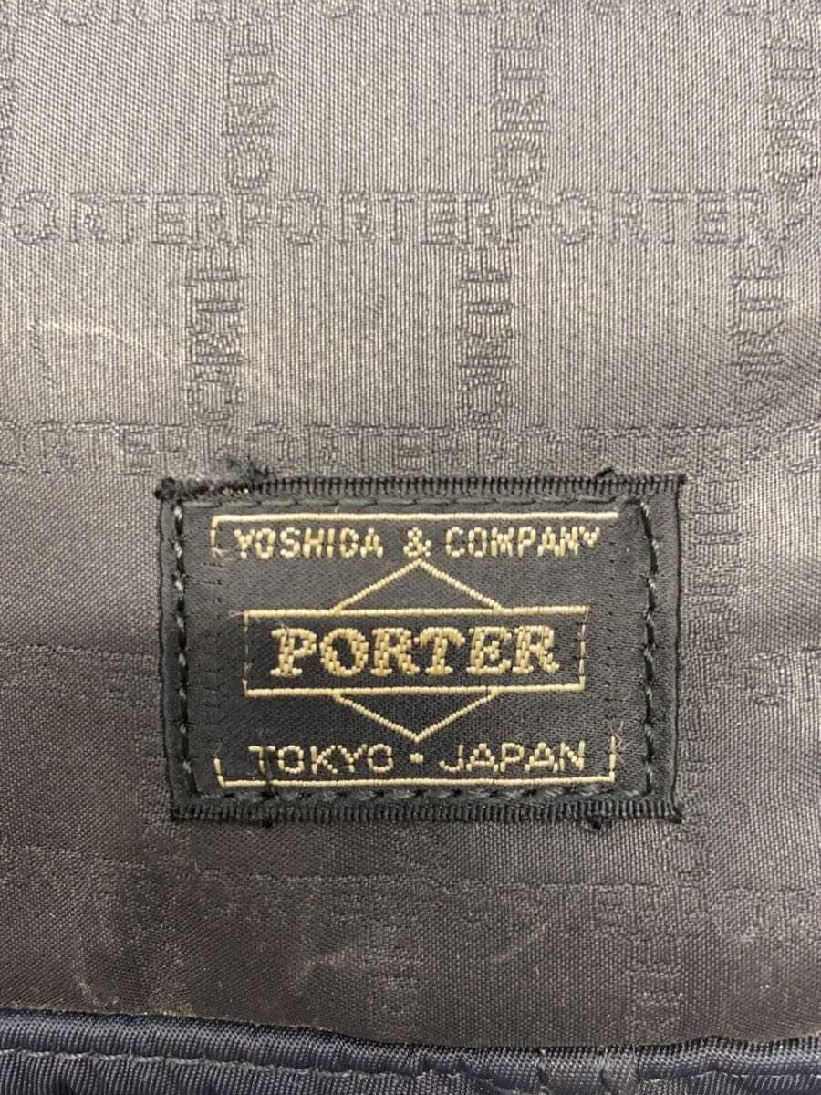 PORTER Shoulder Bag, Acrylic, Black, All-over Pattern