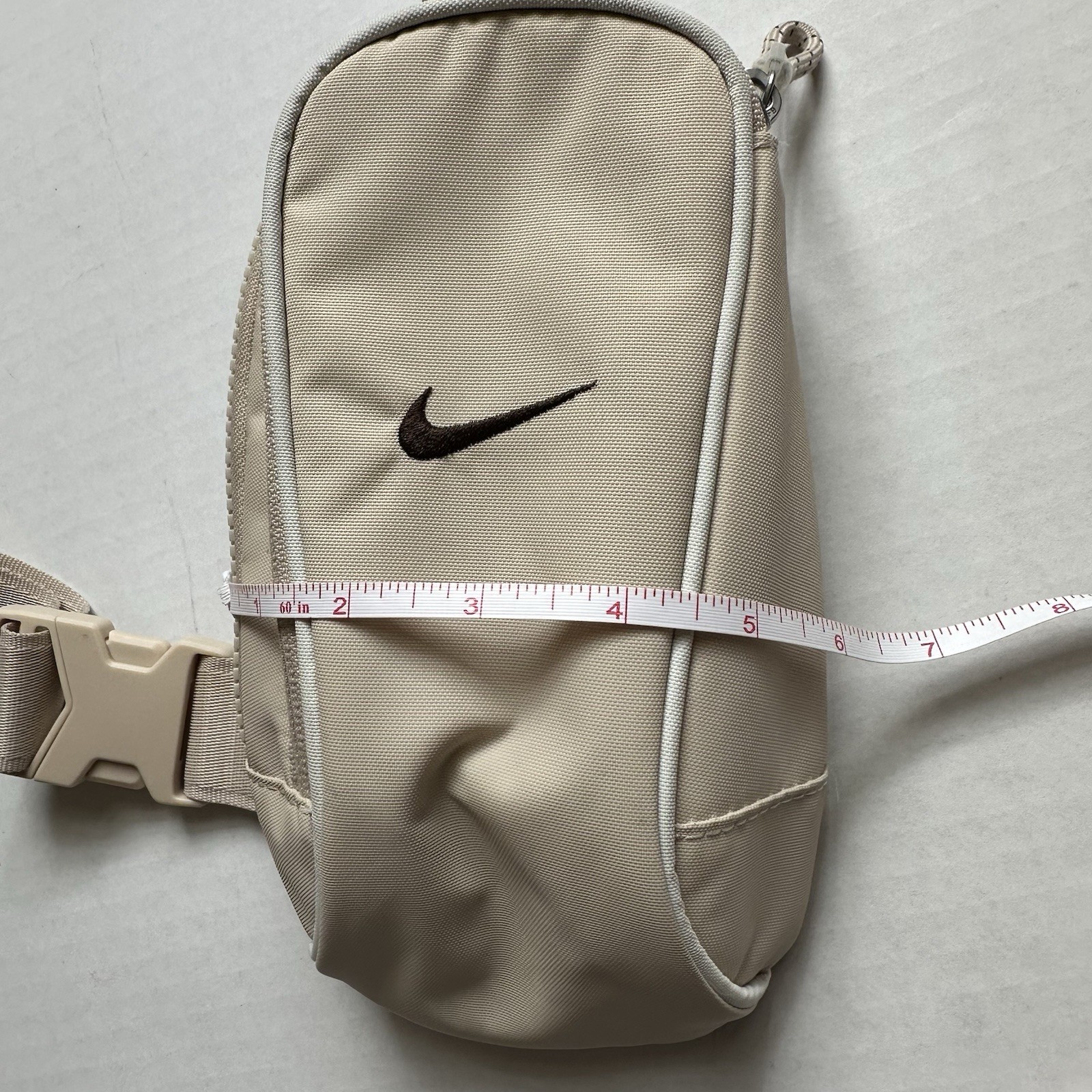Nike Sportswear Essentials Crossbody Bag 1L Light Bone Brown