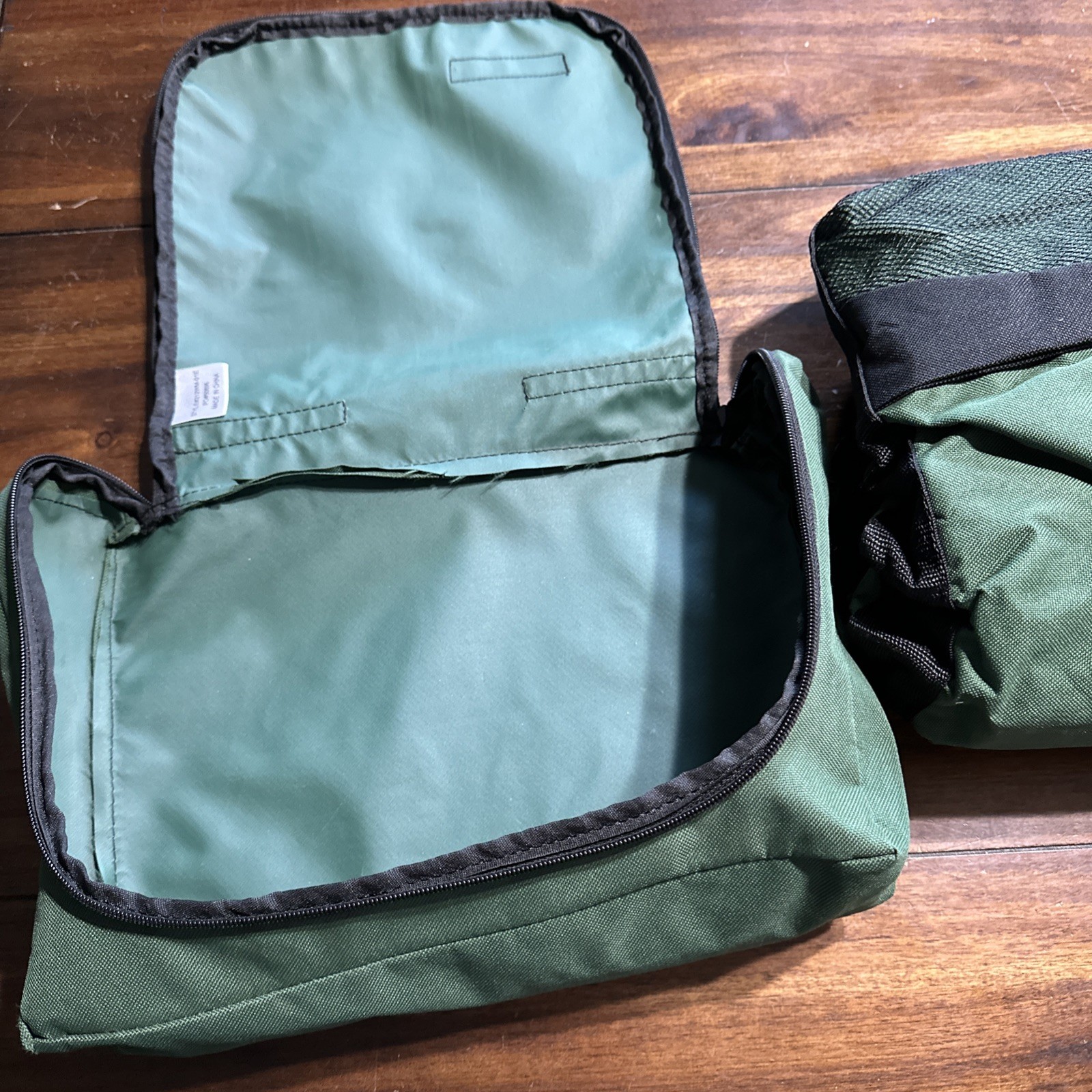 Outdoor Products Large 34” Green Duffle Bag Made USA Packable Hiking Outdoors