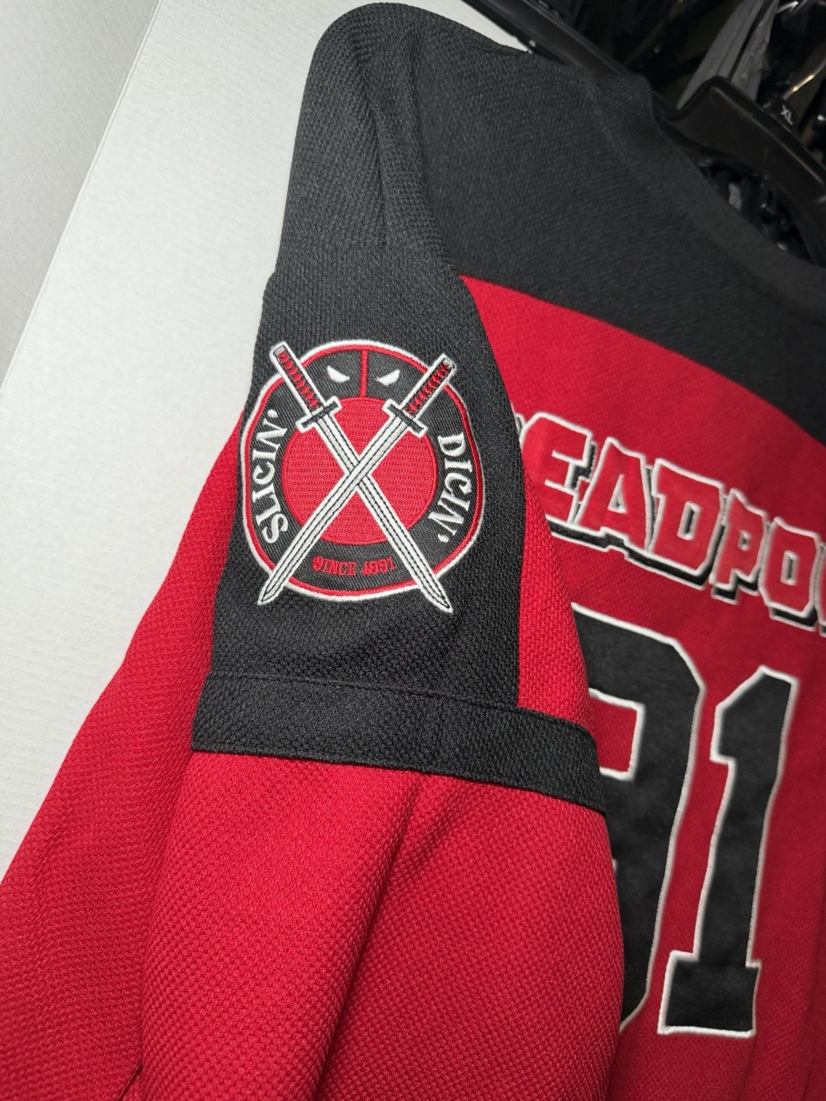 Deadpool Hockey Jersey & Fanny Pack