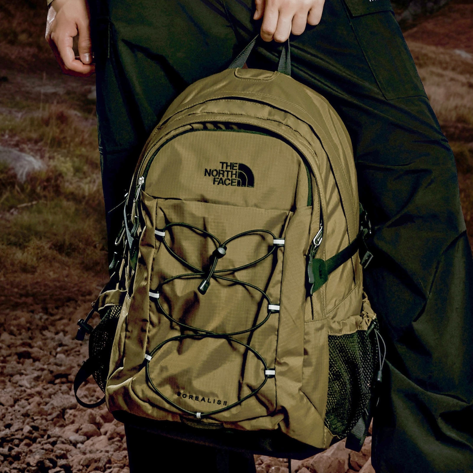 New THE NORTH FACE BOREALIS II BACKPACK 32 Liter NM2DQ52B DARK OLIVE TAKSE