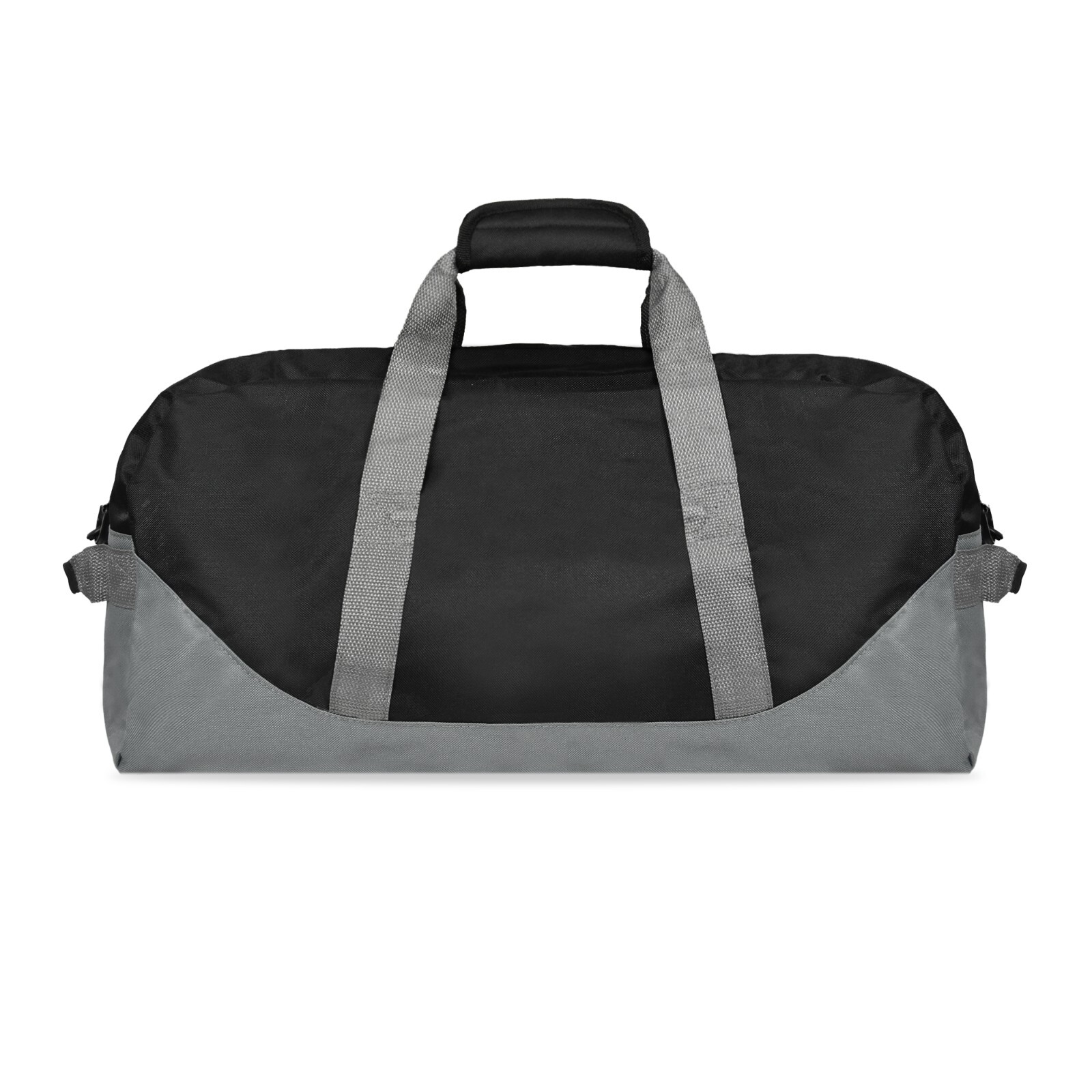 DALIX 21″ Sling Duffle Duffel Ditty Bag Sports Gym Bag Travel Black/Gray