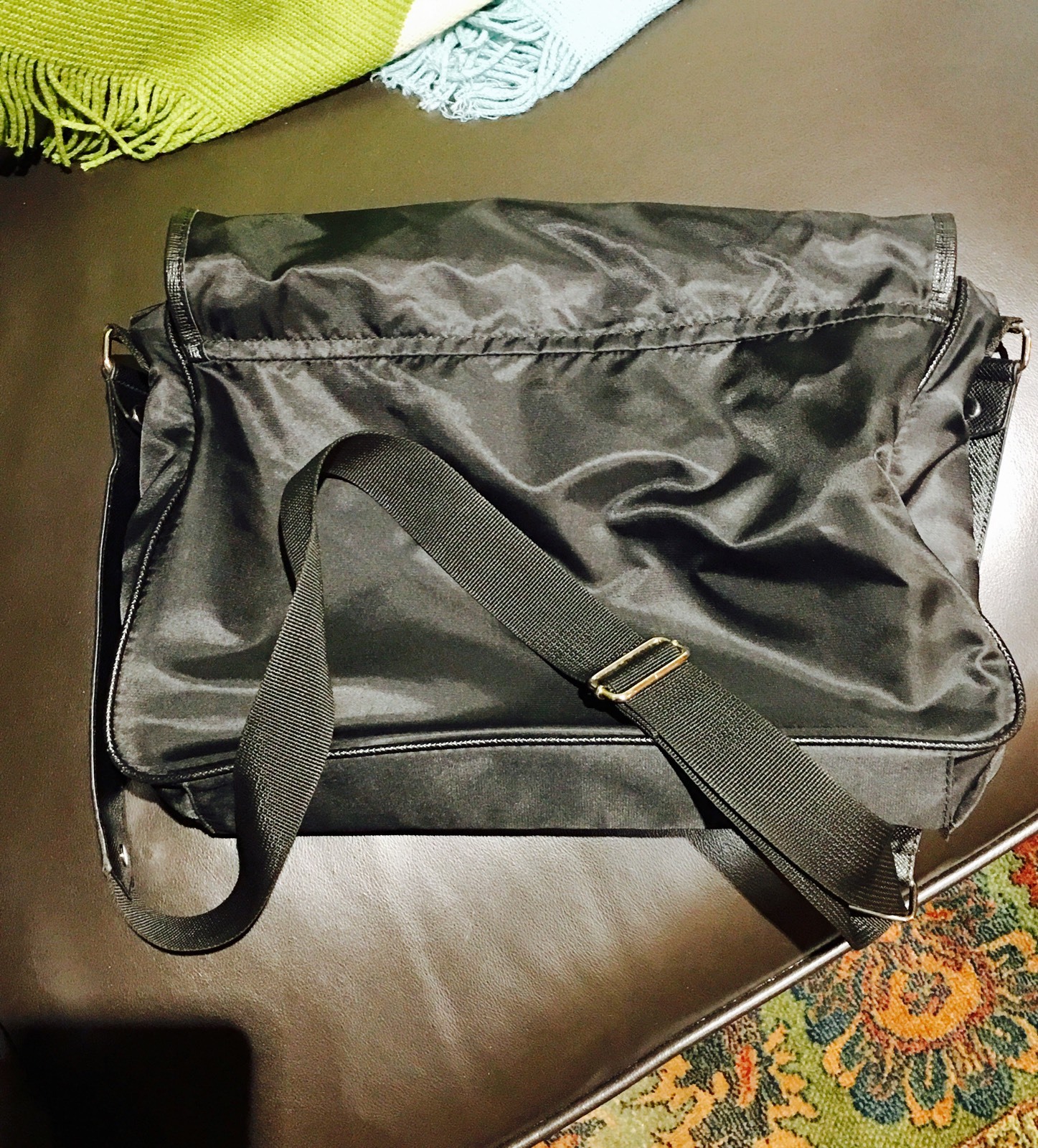 Black Medium soft carry-all shoulder, Crossbody bag. It’s a “ZARA”. Great Style!
