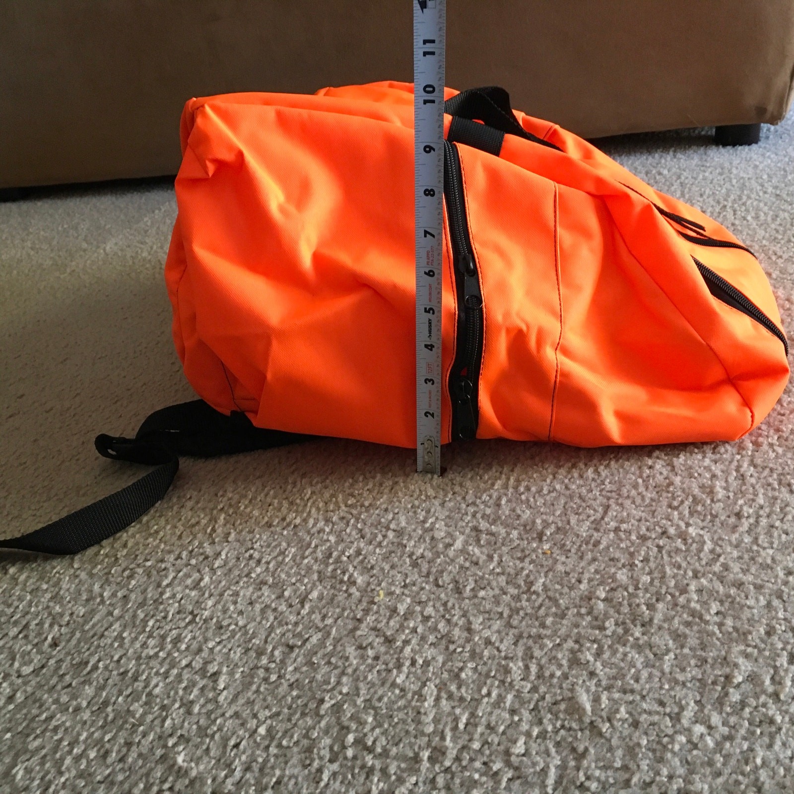 Straps Unlimited Backpack Day Pack Adventure Bag Orange Rescue Gear Hiking USA