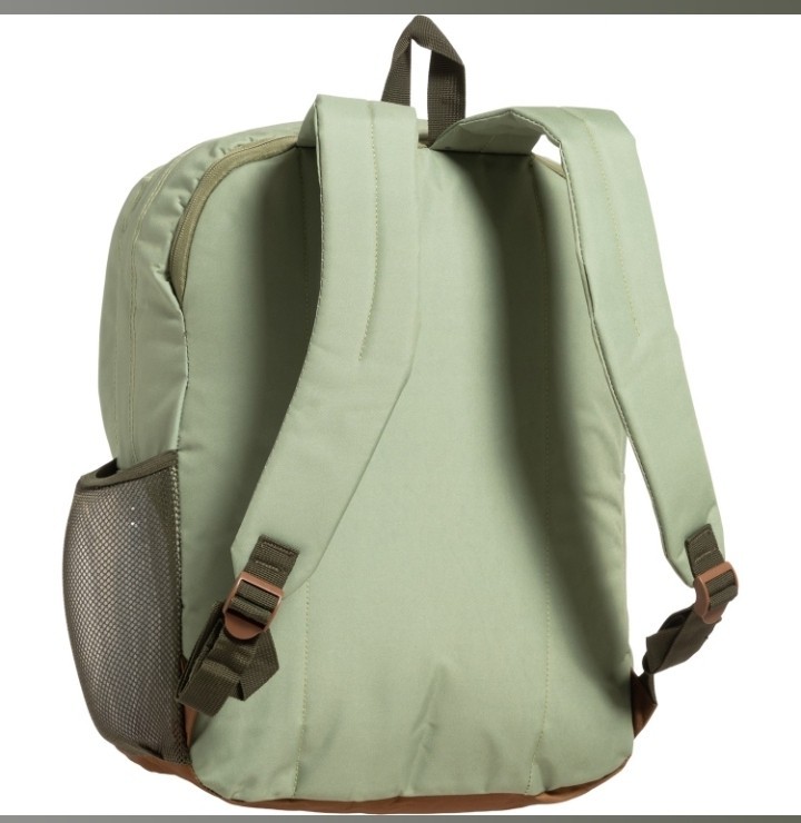Mad Engine Smokey Bear Patch Backpack 3 Main Compartments Light Green Adult NWT