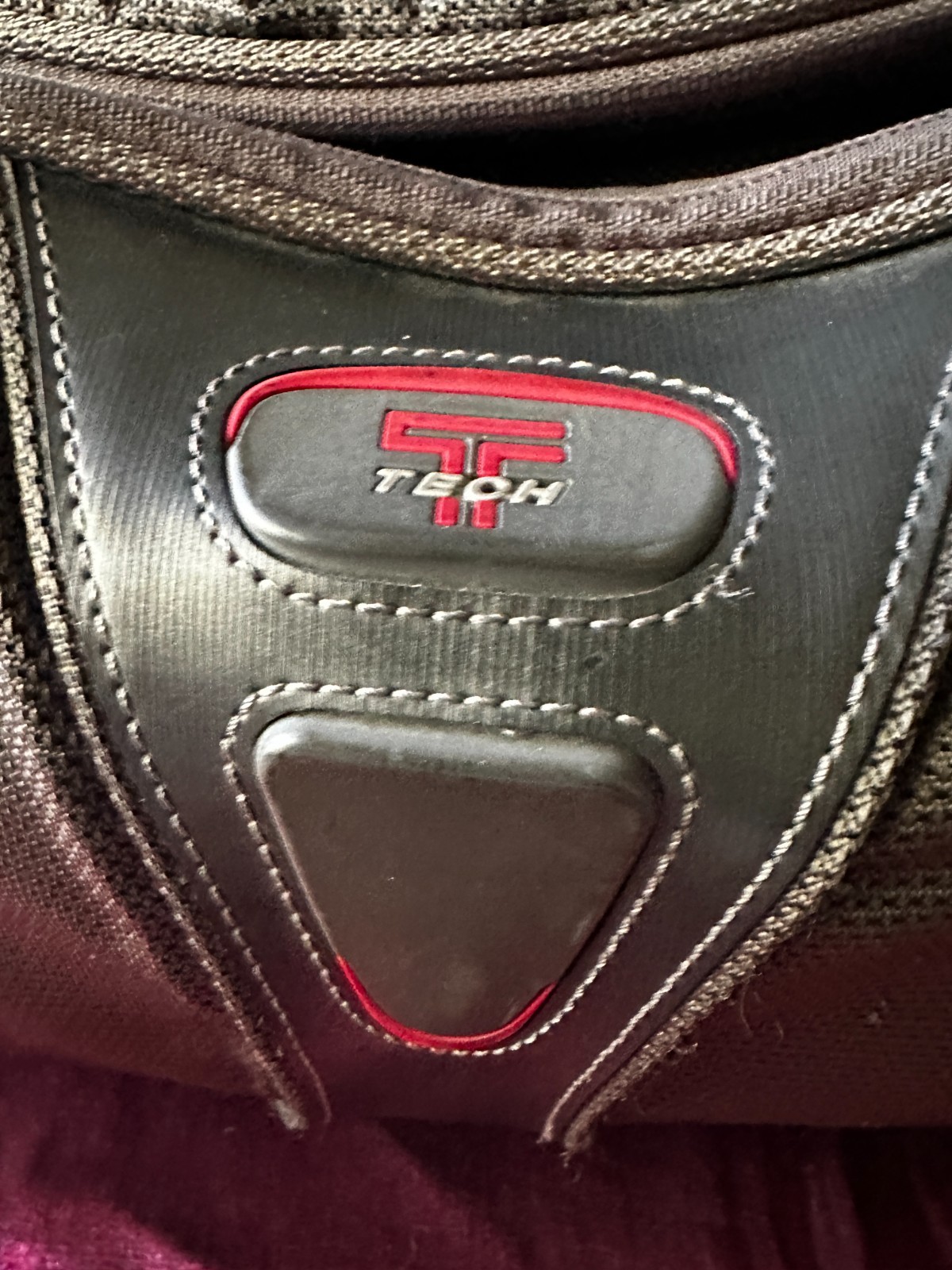 TUMI Tech Carry On Overnight Duffle Bag w/ Shoulder Strap #5525GRH Gray Black