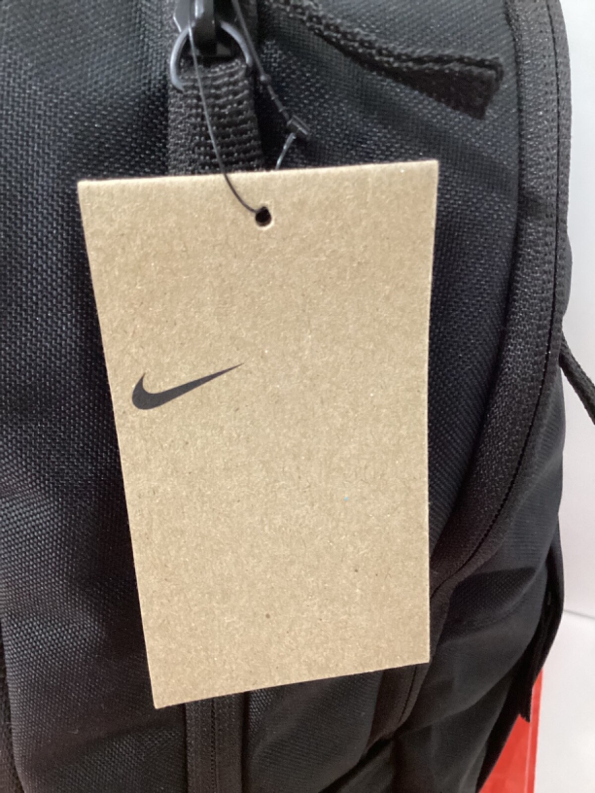 Nike Elemental Backpack School Book Bag #DD0559-010 Black/White NWT