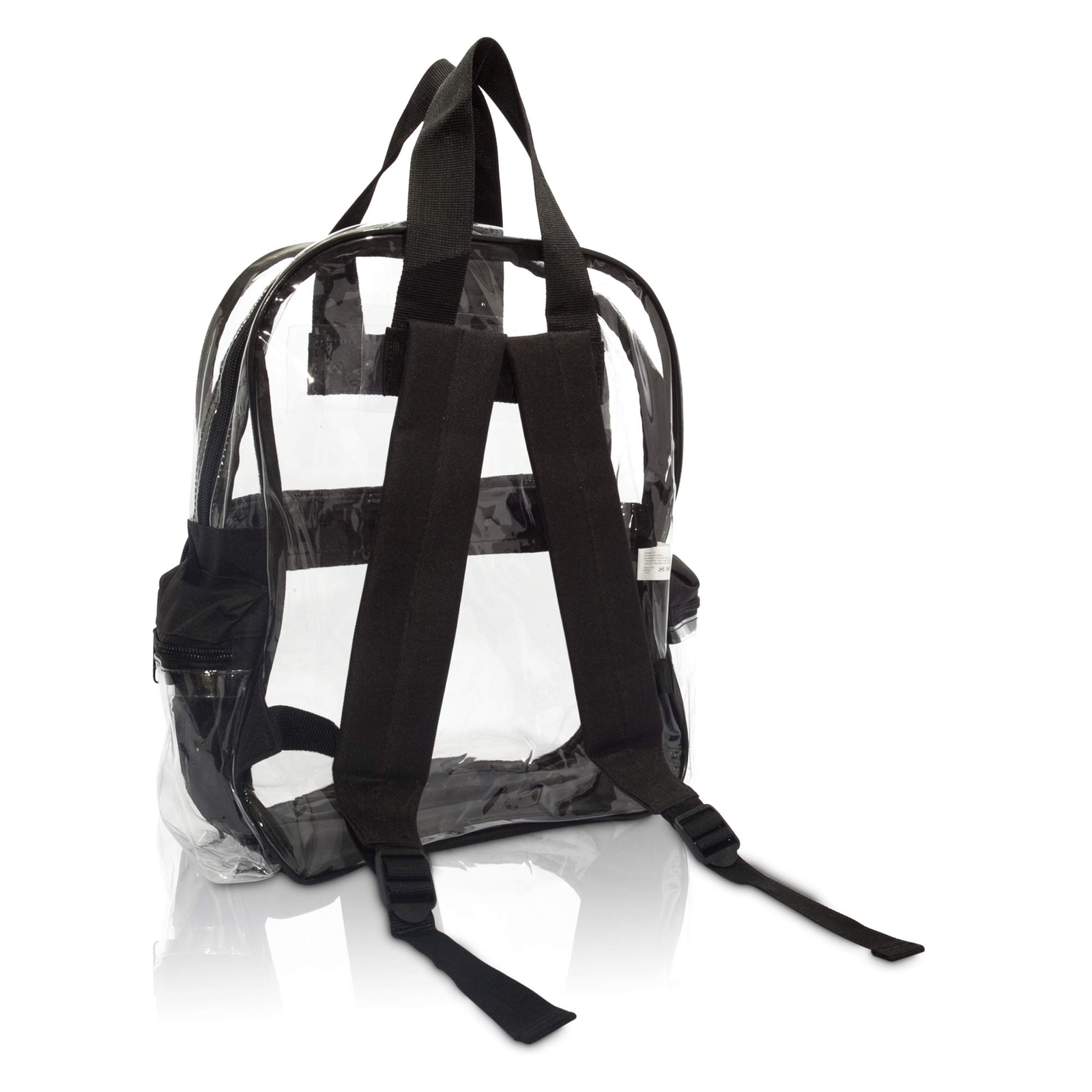 Clear Backpack Smooth Plastic Completely Transparent School Stadium Event