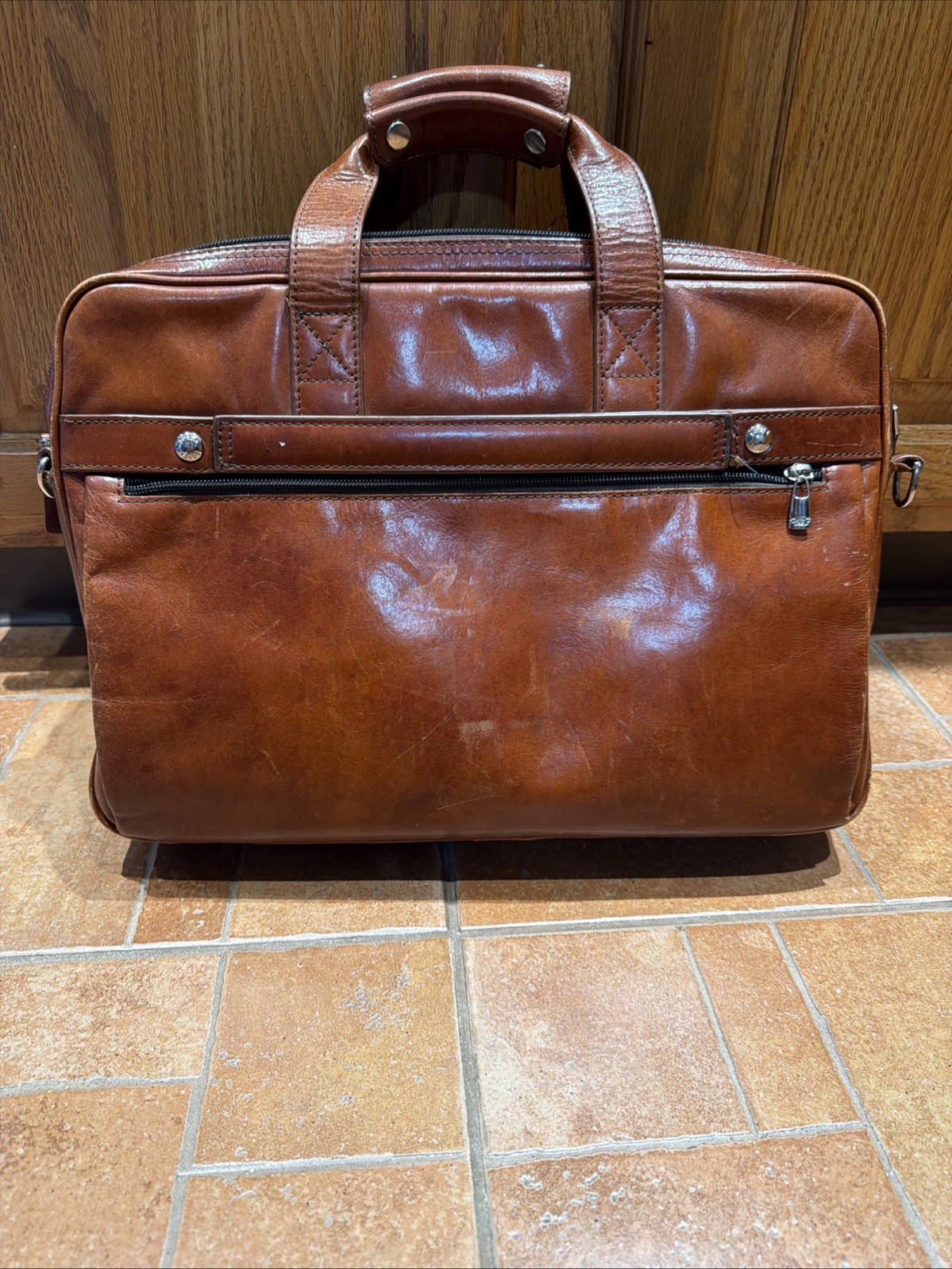Bosca Brown Men’s Briefcase