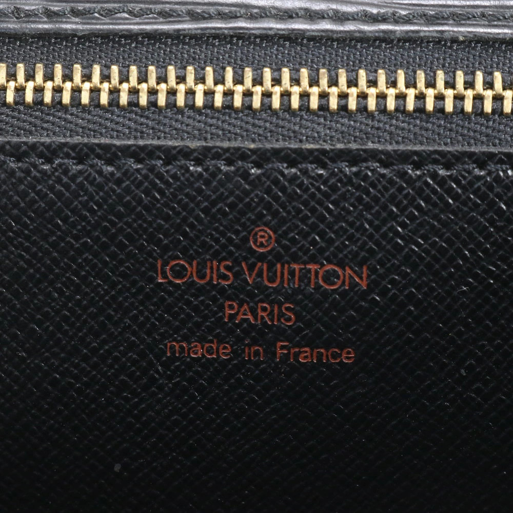 Louis Vuitton Epil Serie Dragonne Leather Bag Noir 26cm x 18cm x 6cm EX