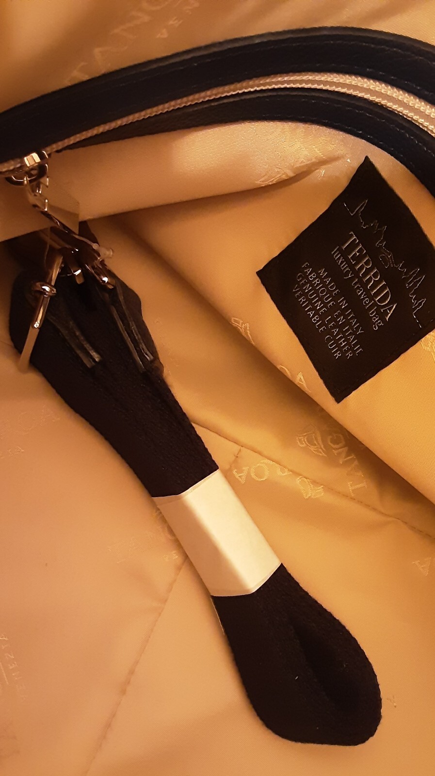 NWT TERRIDA Lightning Atleta Sport Collection Bag Made in Italy