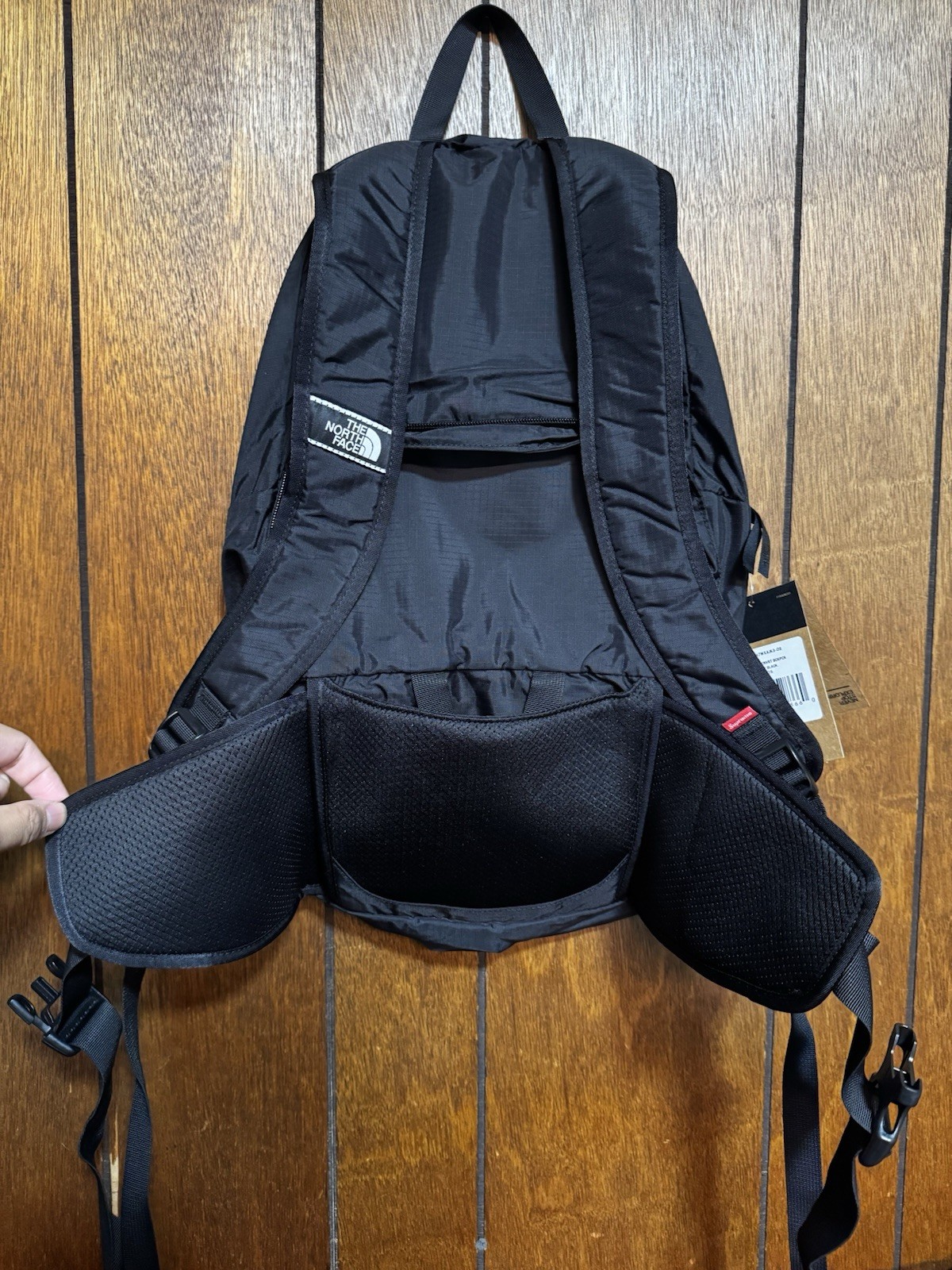 New Supreme The North Face Trekking Convertible Backpack / Waist Bag Stone SS22