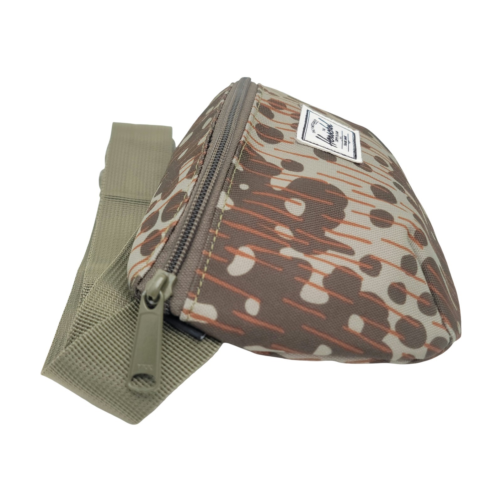 Herschel 15 Hip Pack Sling Bag Green Pea Camo NWOT