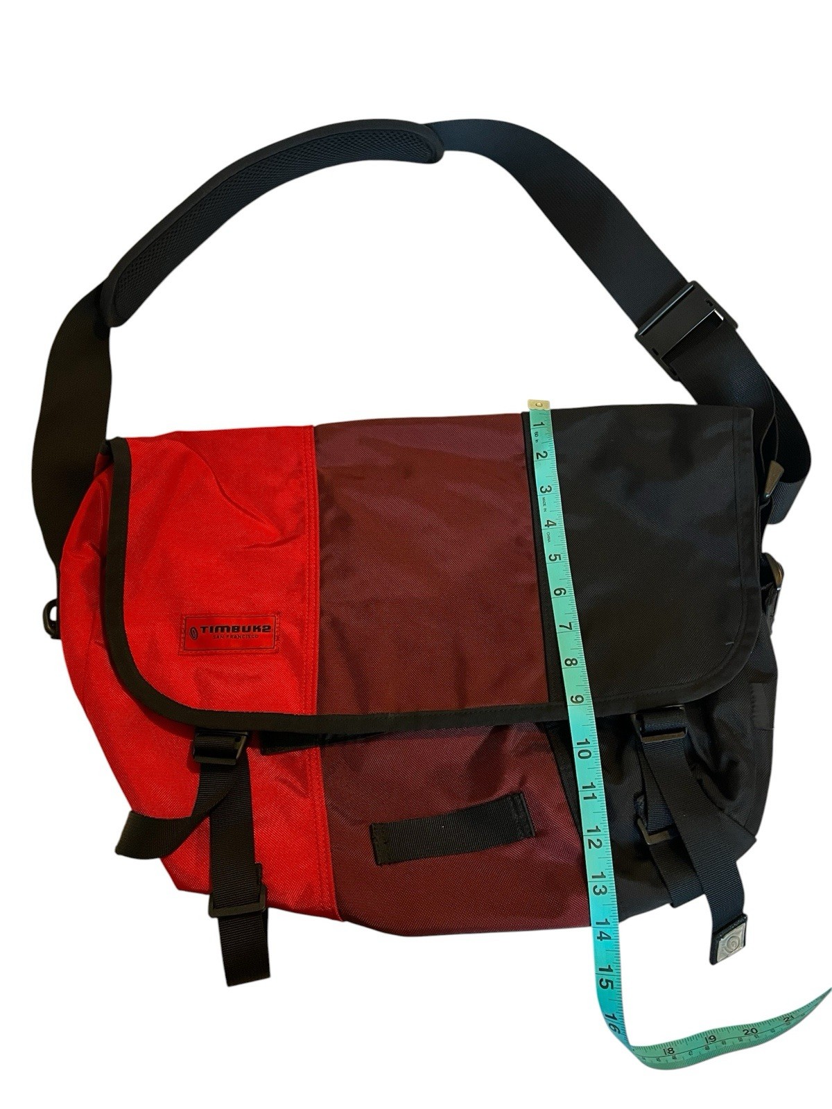 TIMBUK2 Shoulder Bag Messenger Bag Red Multi Color Chrome Industries Back Pack