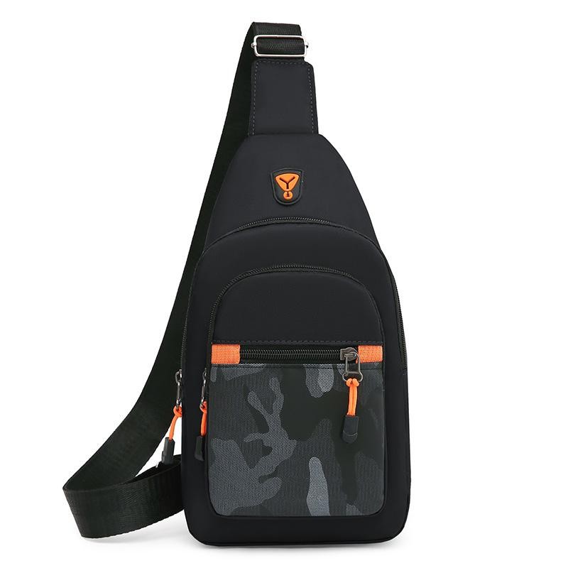 Men’s Chest Bag Crossbody Sling Backpack Large Capacity Sports Travel Bag