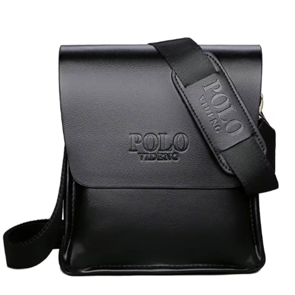 Men’s Vertical Crossbody Shoulder Bag Casual Business Travel Messenger Bag