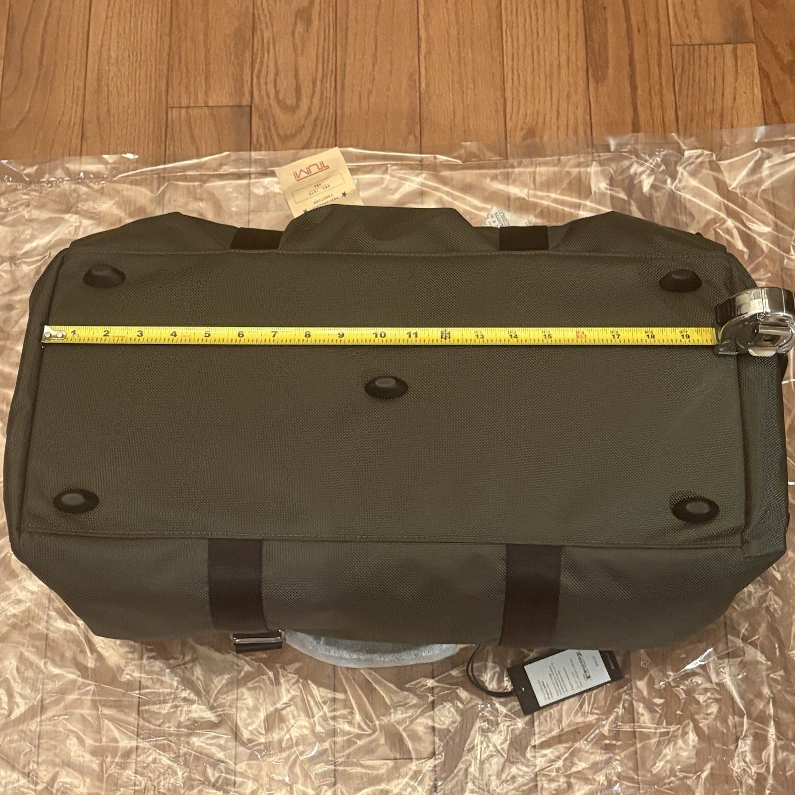 Brand New Rare TUMI Alpha Bravo McGuire Ballistic Nylon Duffel Bag Spruce Color