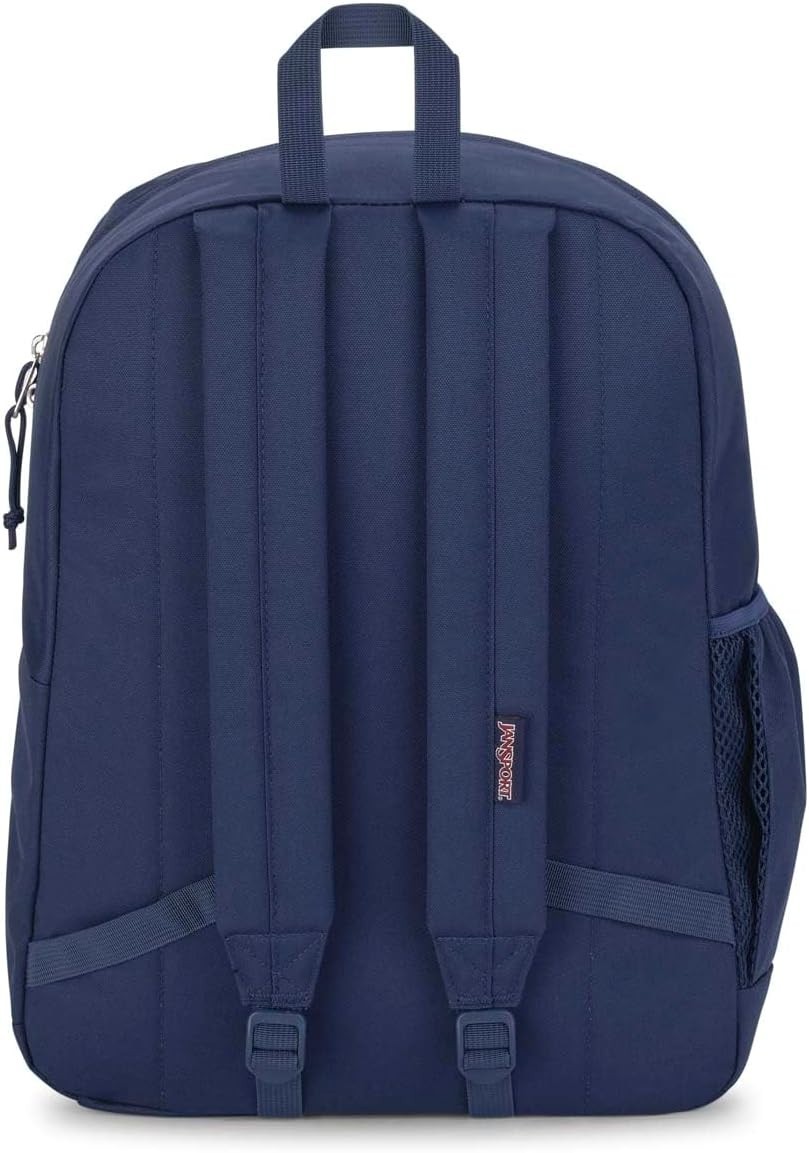 JanSport Cross Town Plus Backpack 15-Inch Padded Large Main Navy Brand New
